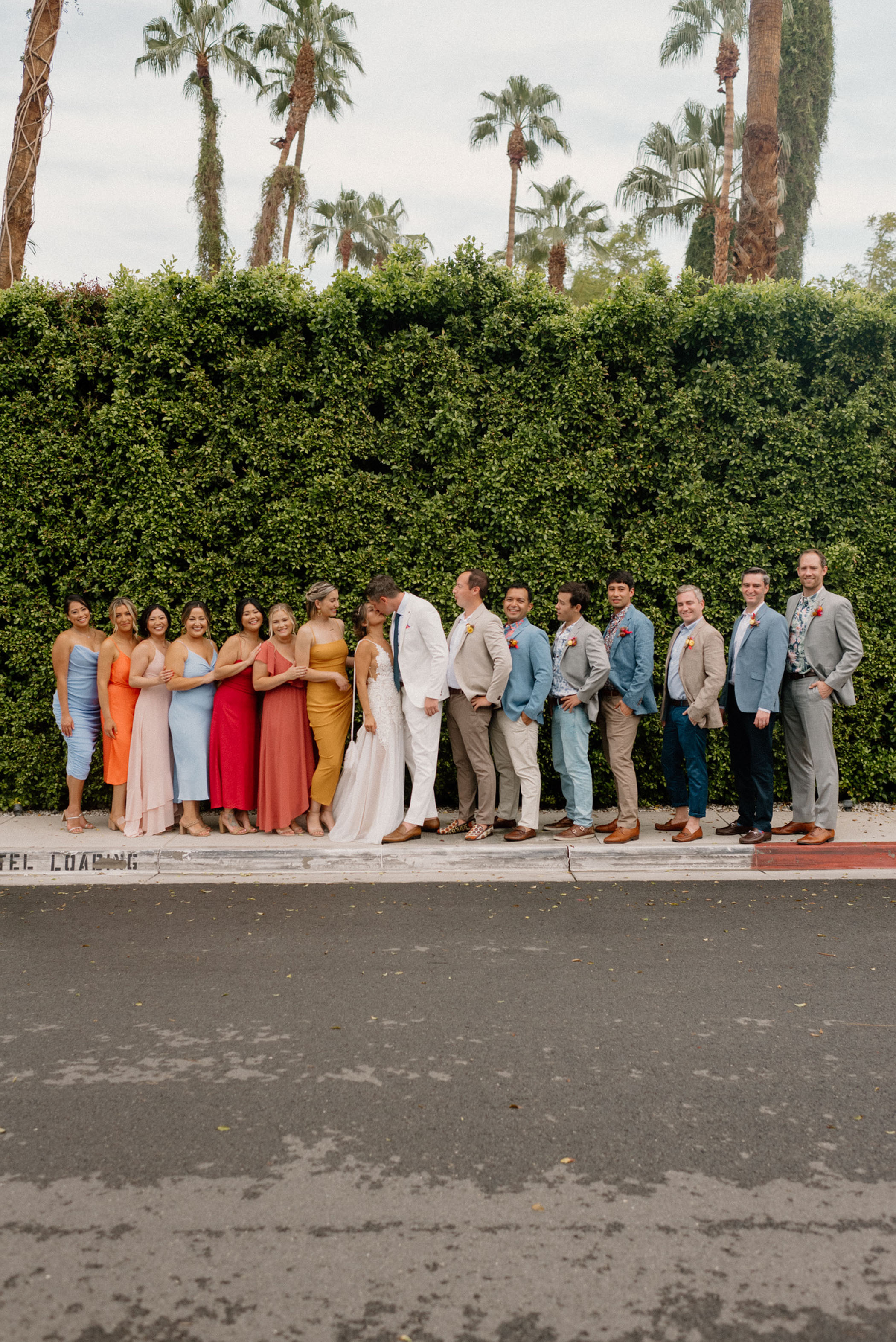 Colorful and Vibrant Palm Springs Wedding