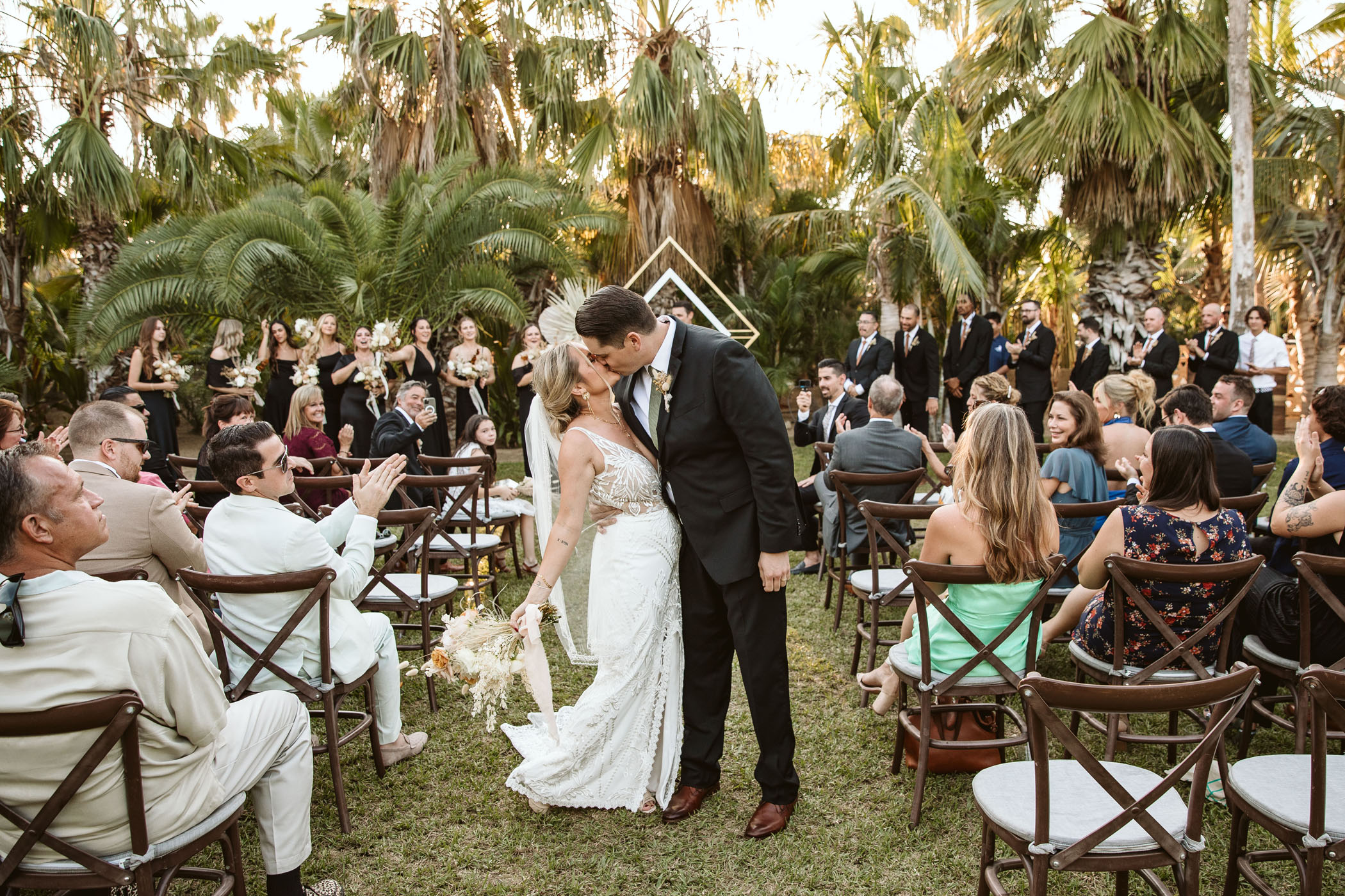 Intimate Cabo Baseball Inspired Wedding