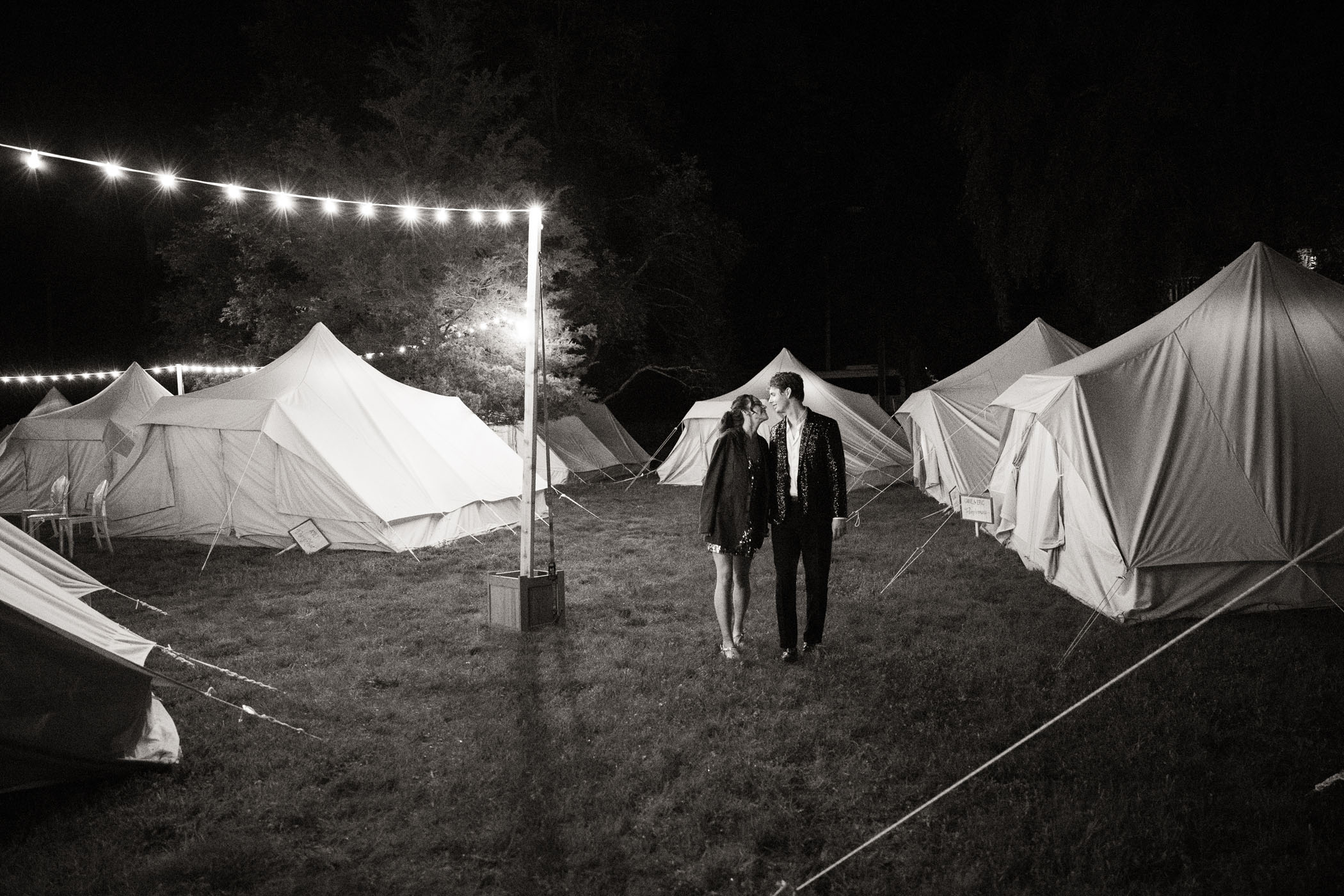 Burning Man Inspired Backyard Wedding