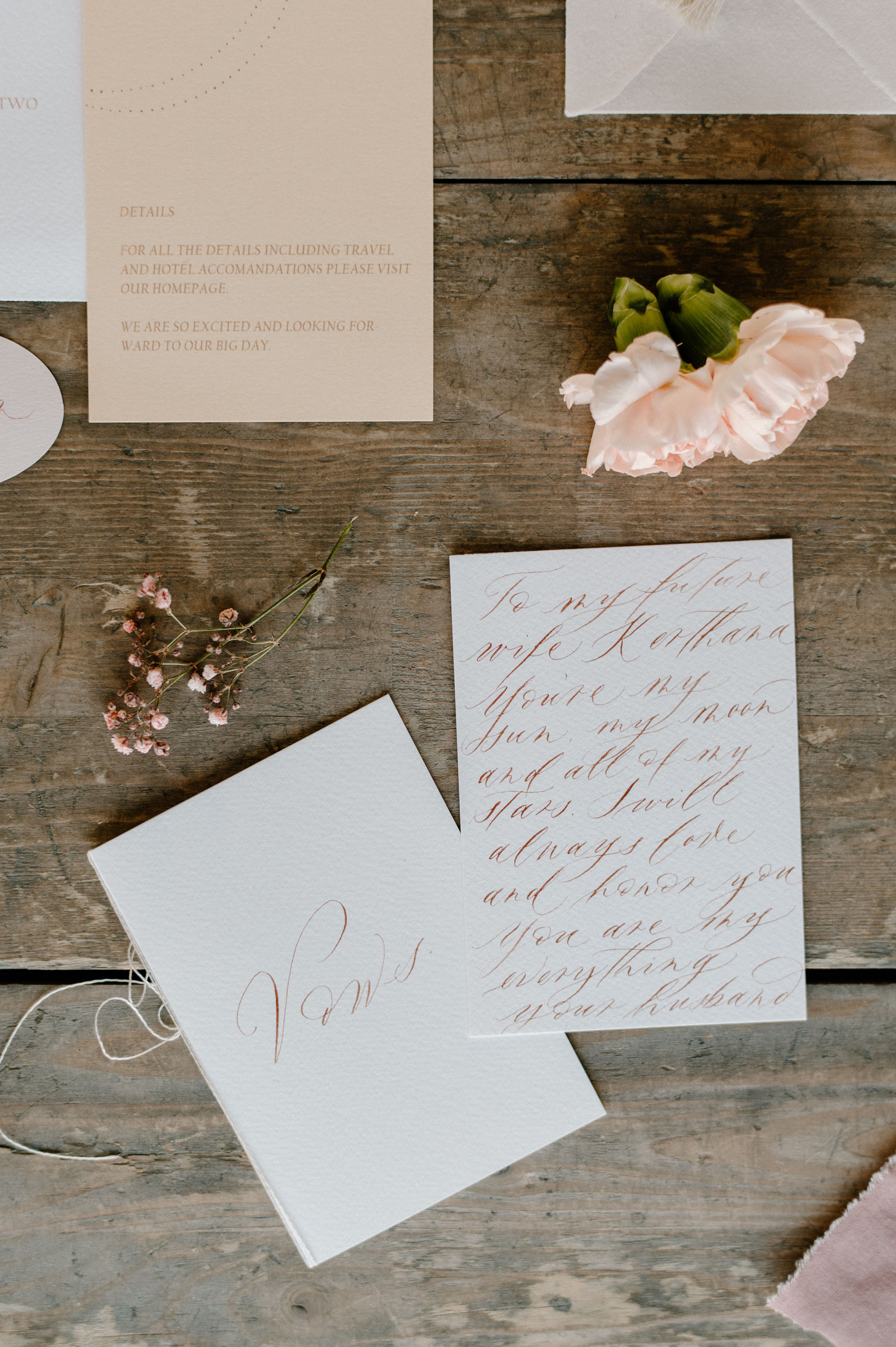 A Touch of India Styled Shoot Stationery
