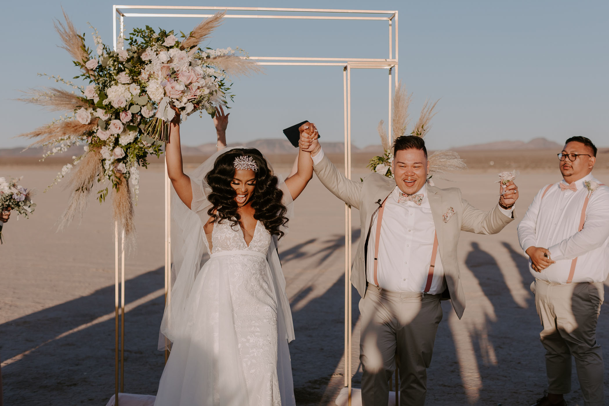 Boho Dream Desert Nevada Wedding