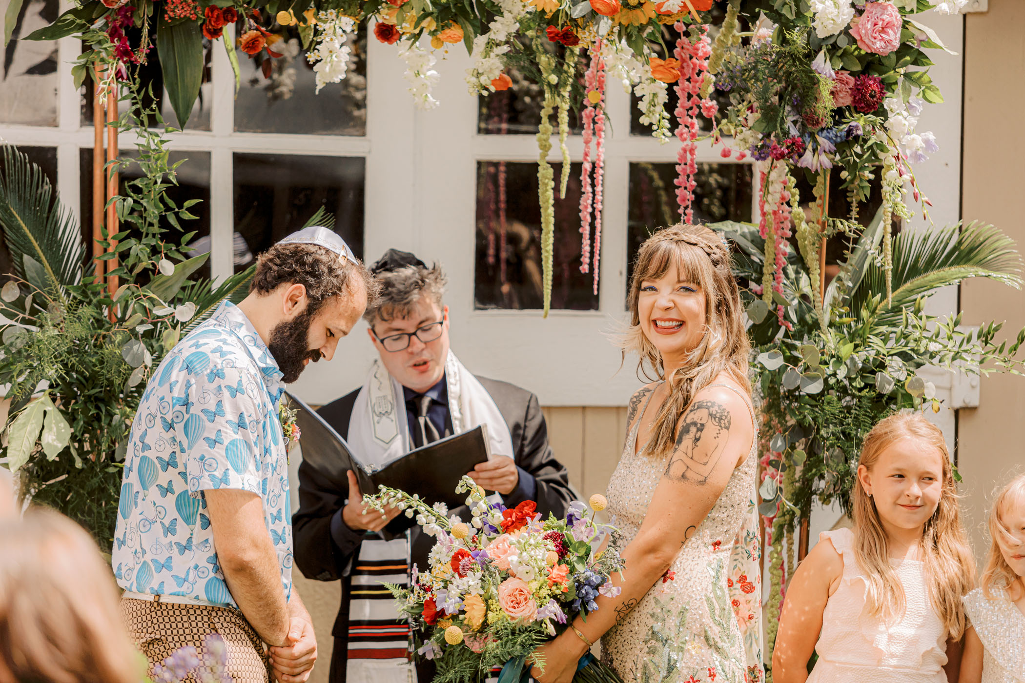 Our Big Fat Rainbow Jewish Wedding