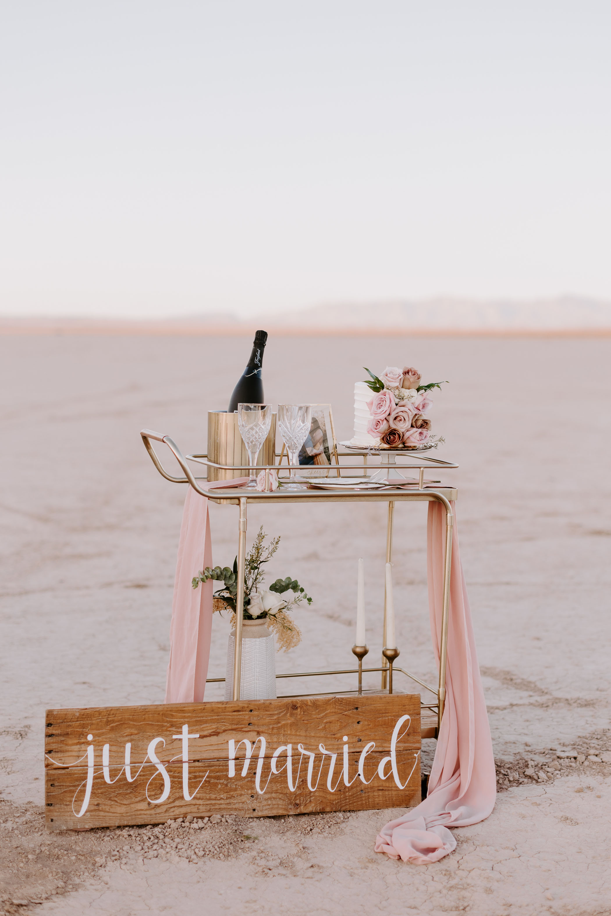 Boho Dream Desert Nevada Wedding
