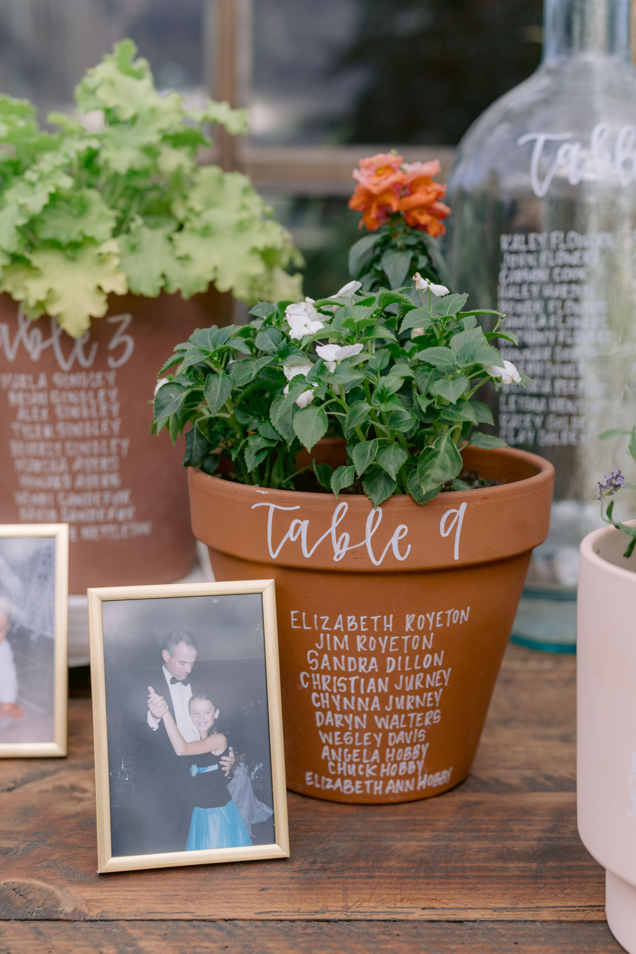 Casual Chic Wedding at Restored Flower Farm Seating Chart