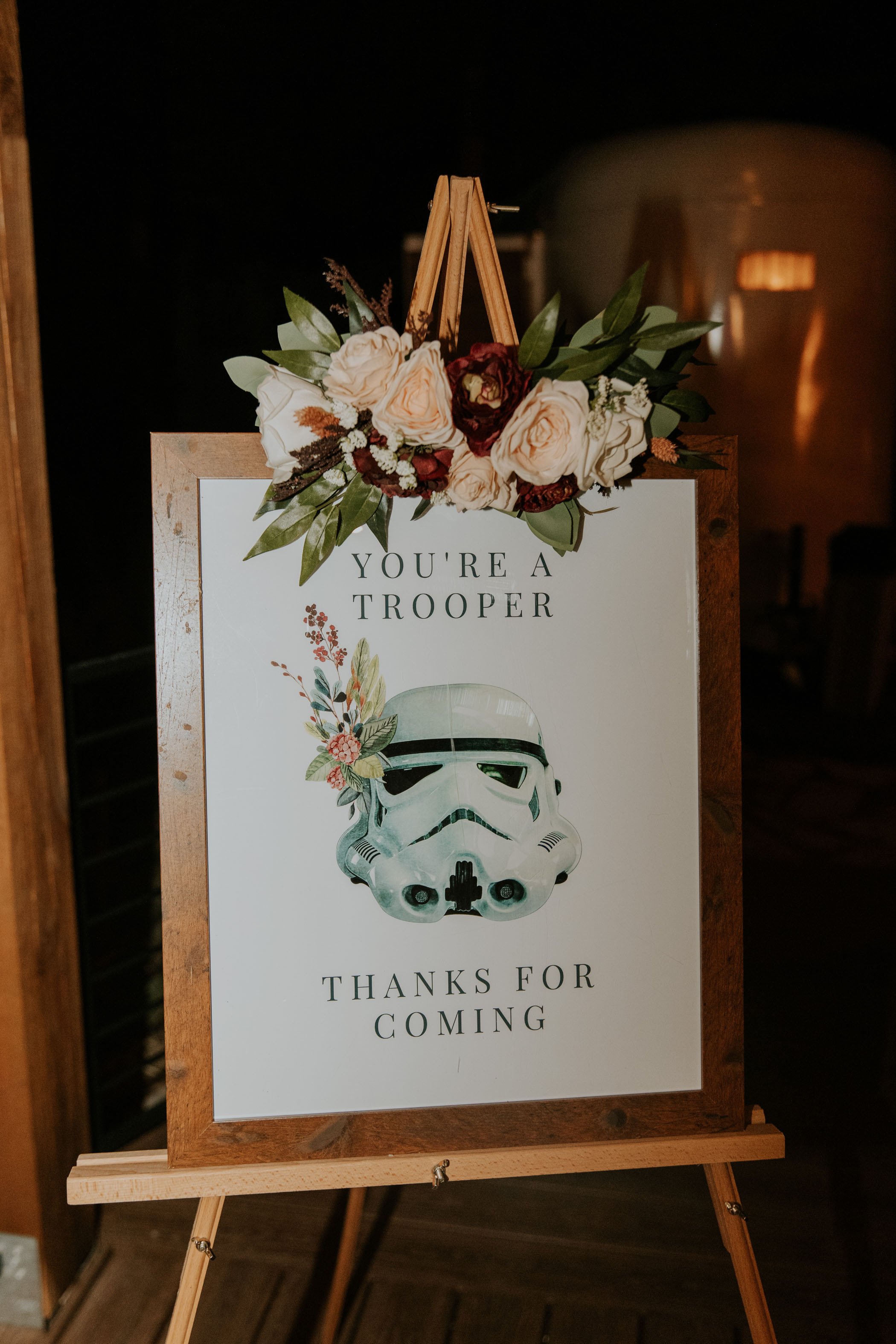 Romantic Star Wars Wedding in Evergreen Colorado