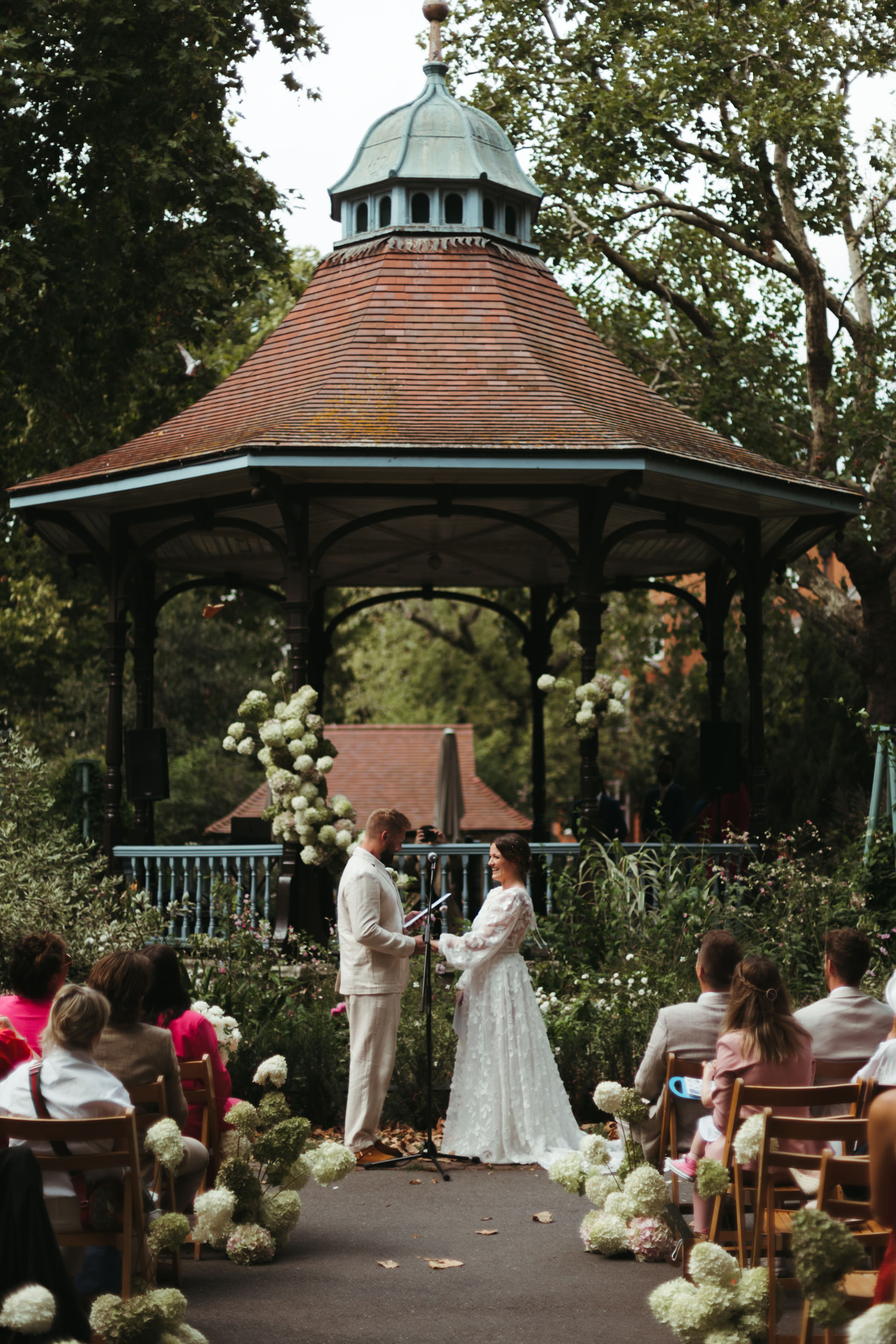 Inner City London Park Wedding