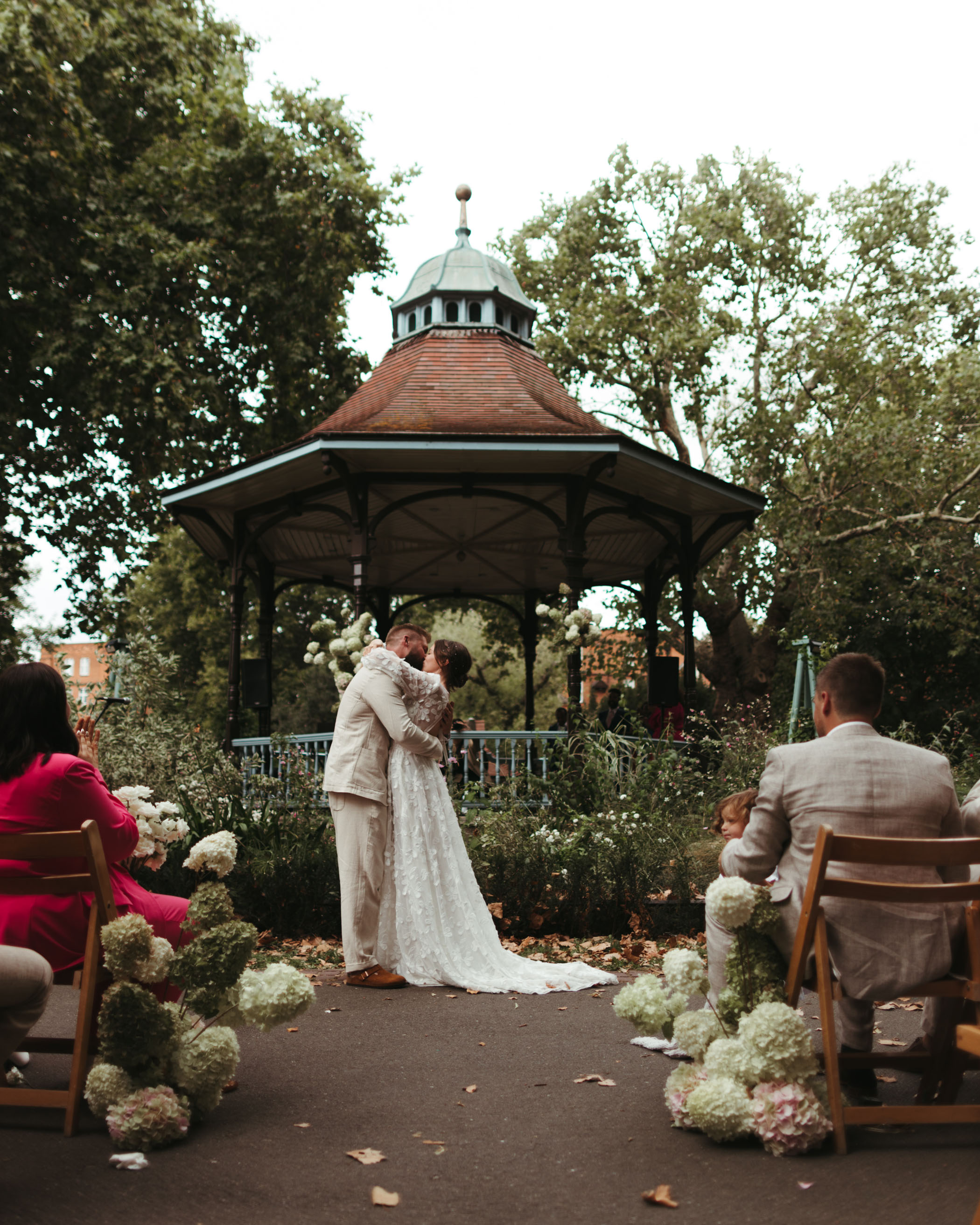 Inner City London Park Wedding