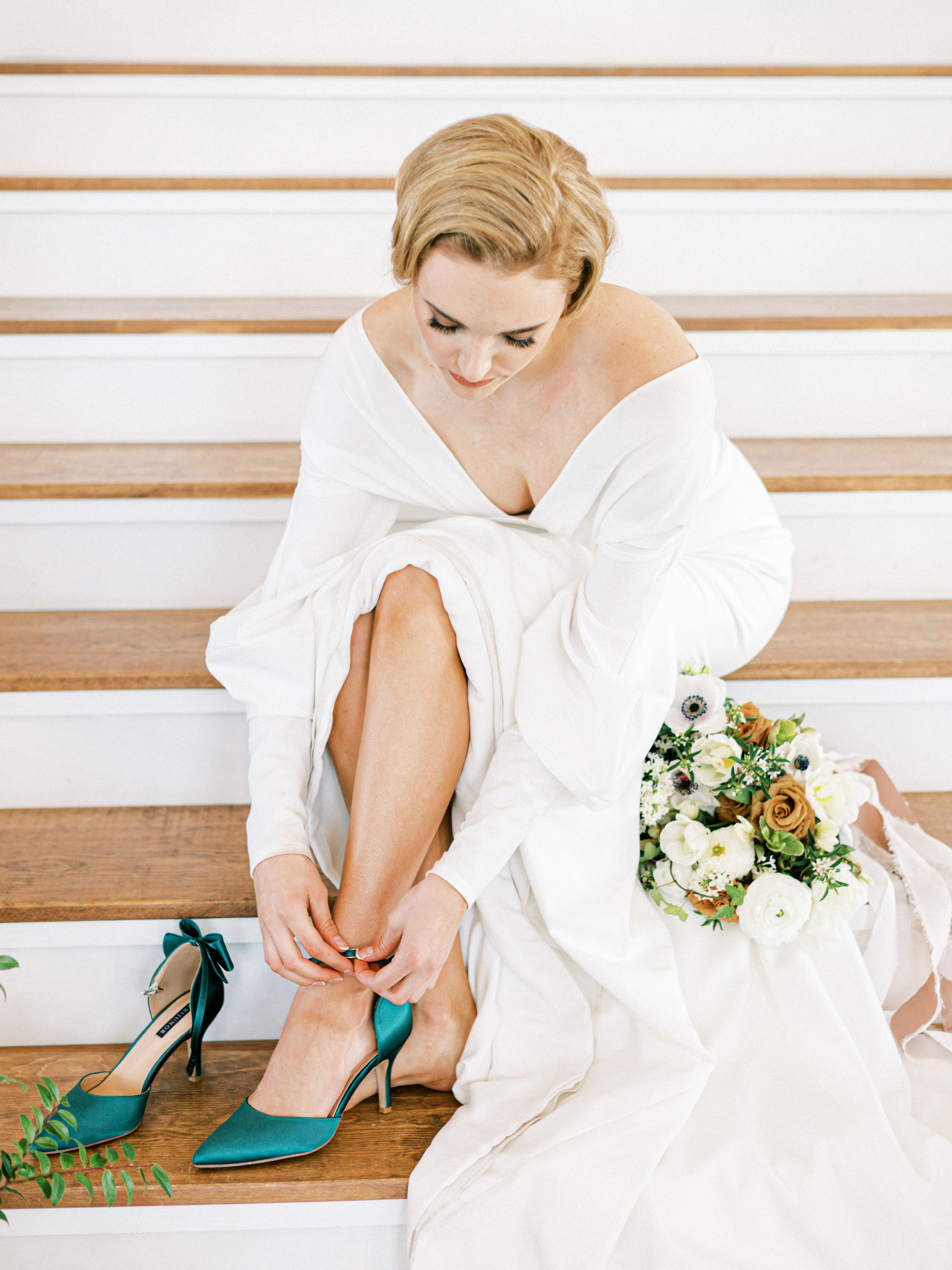Ralph Lauren Inspired Wedding in Stillwater Oklahoma Green Wedding Shoes