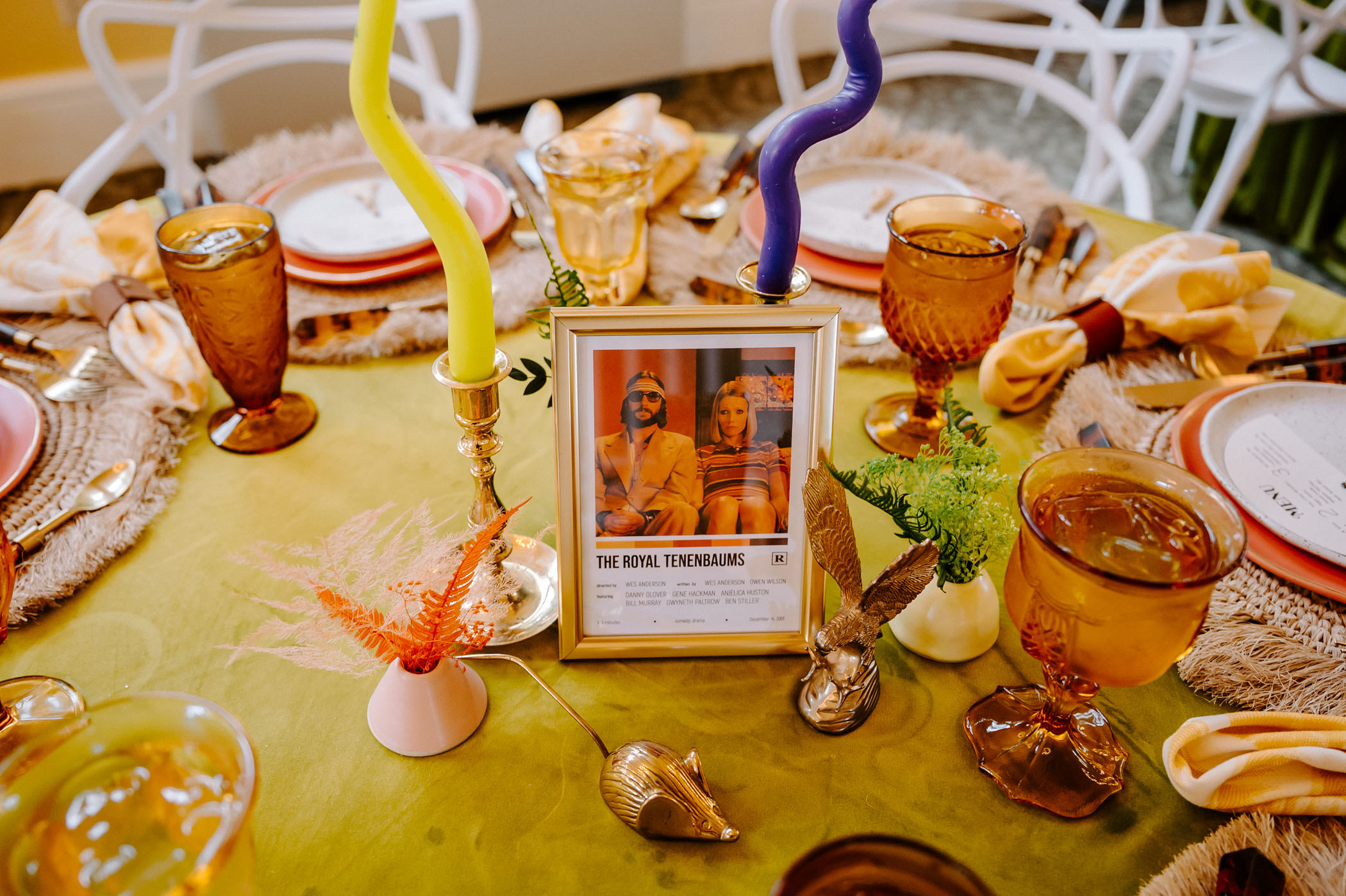 Wes Anderson Inspired Zoo Wedding