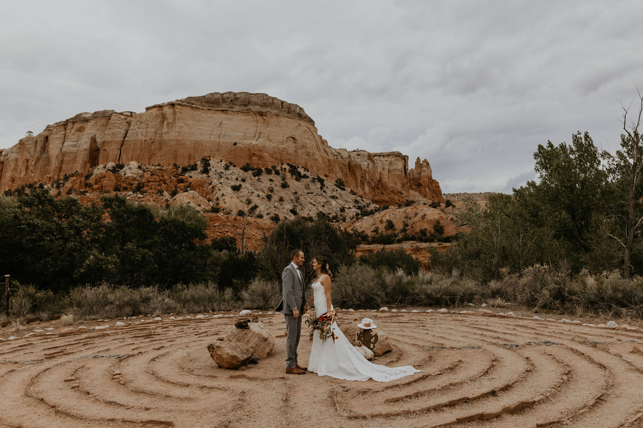 Vintage Intimate Wedding in New Mexico