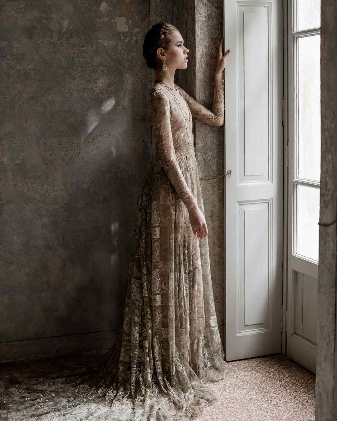 33 Best Gold Wedding Dresses Sure to Make You Sparkle