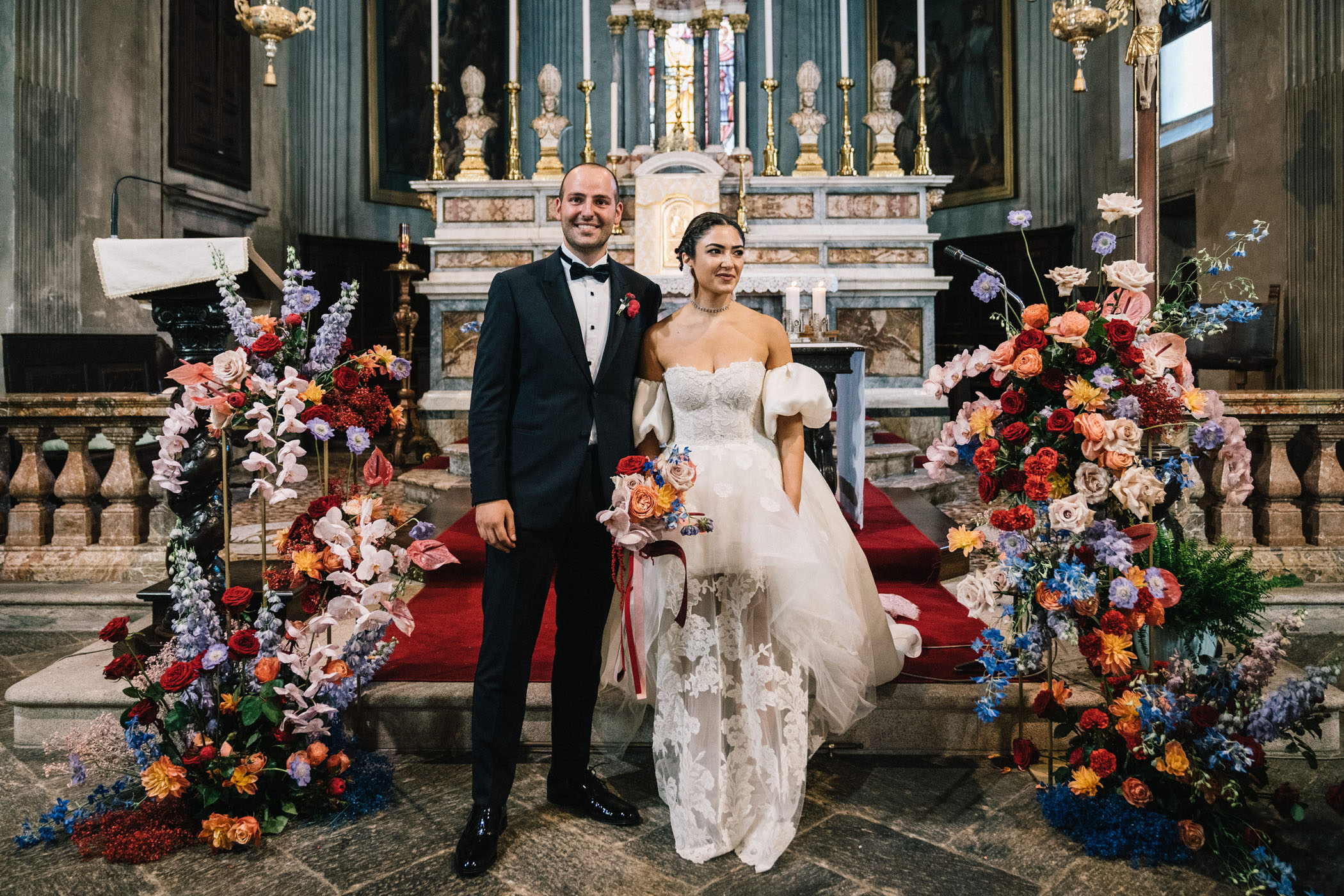 Eclectic Medieval Wedding in Italy