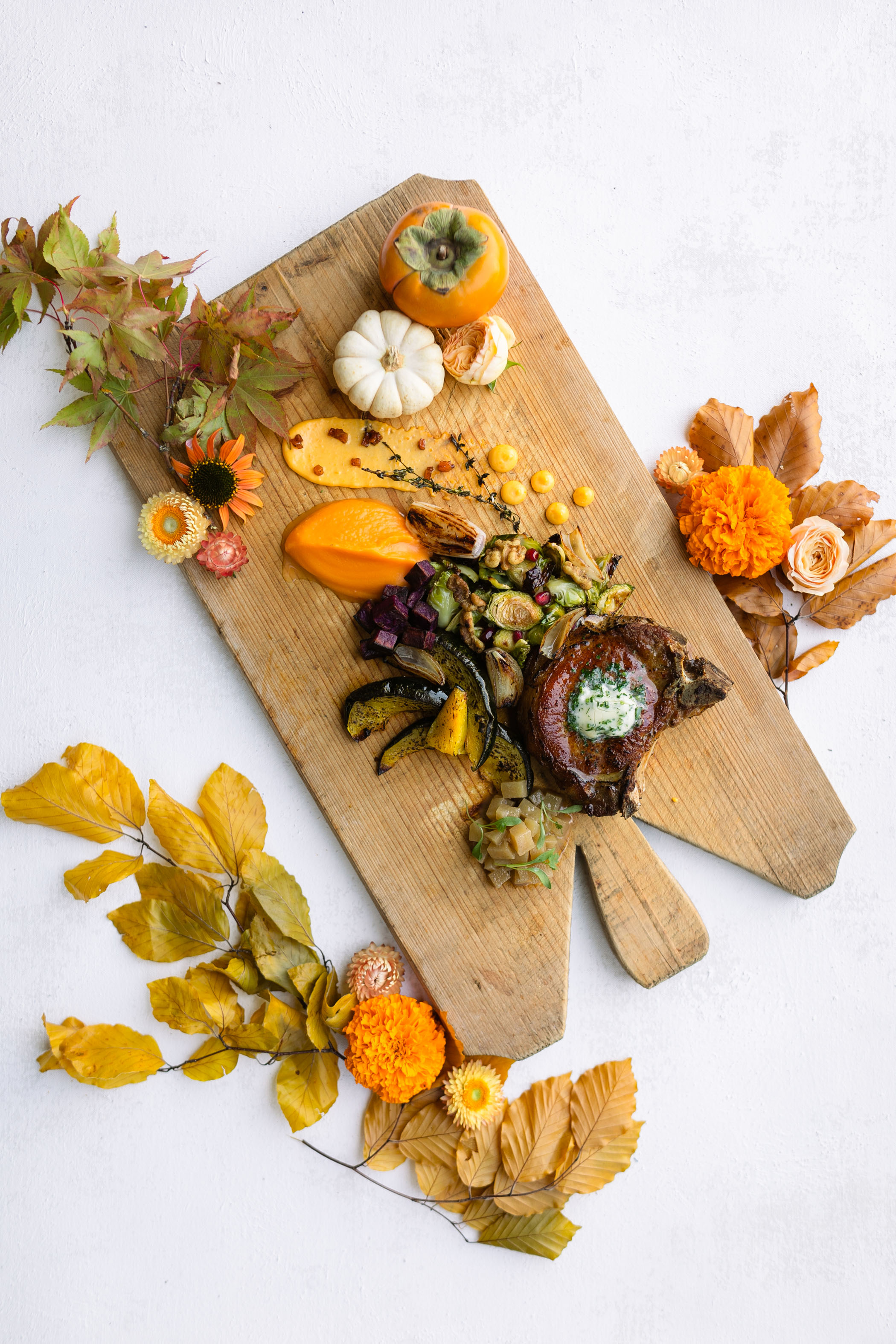A Gorgeous Fall Persimmon Inspired Feast