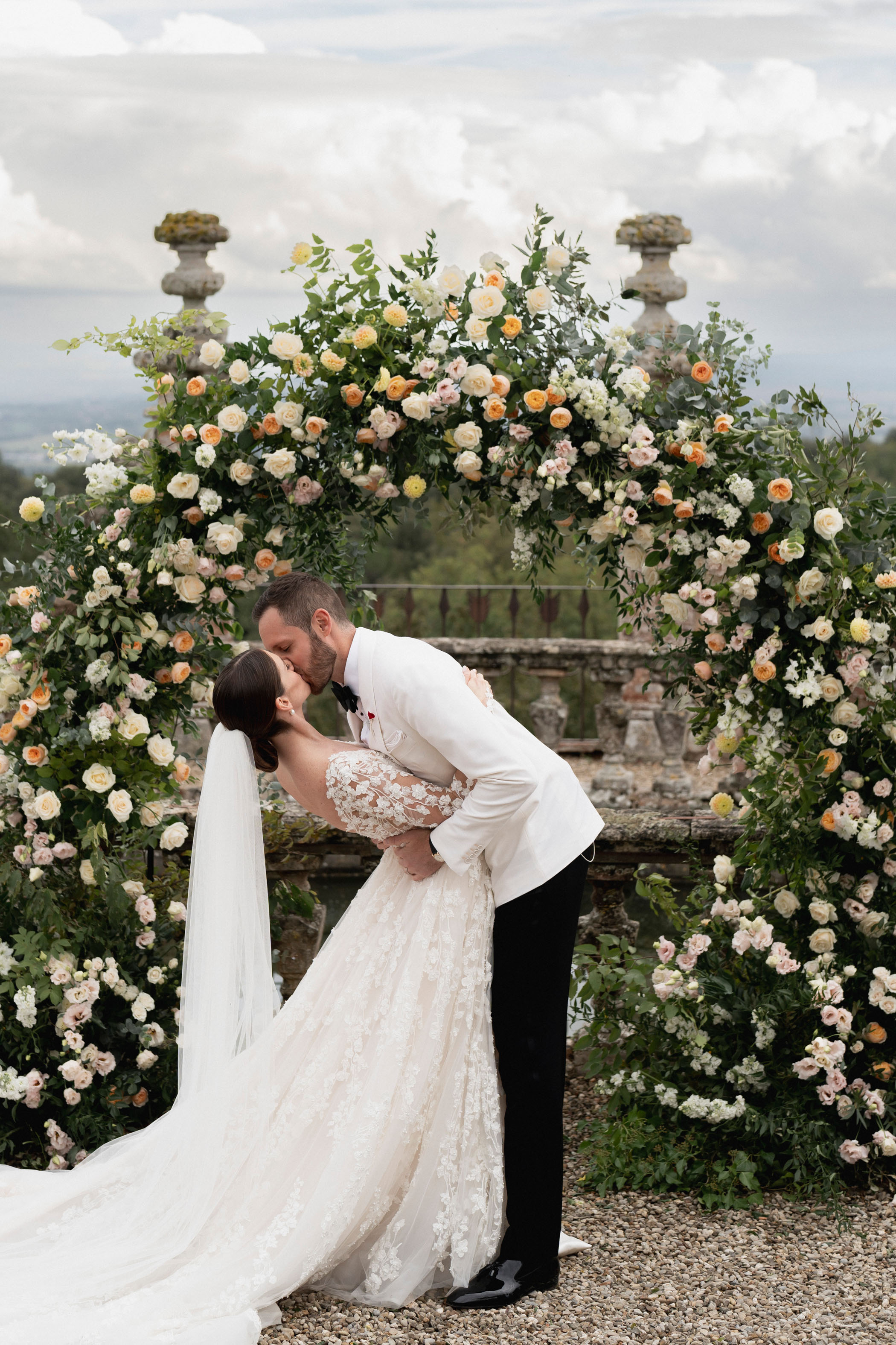 Bridal Designer Justin Warshaws Italian Wedding