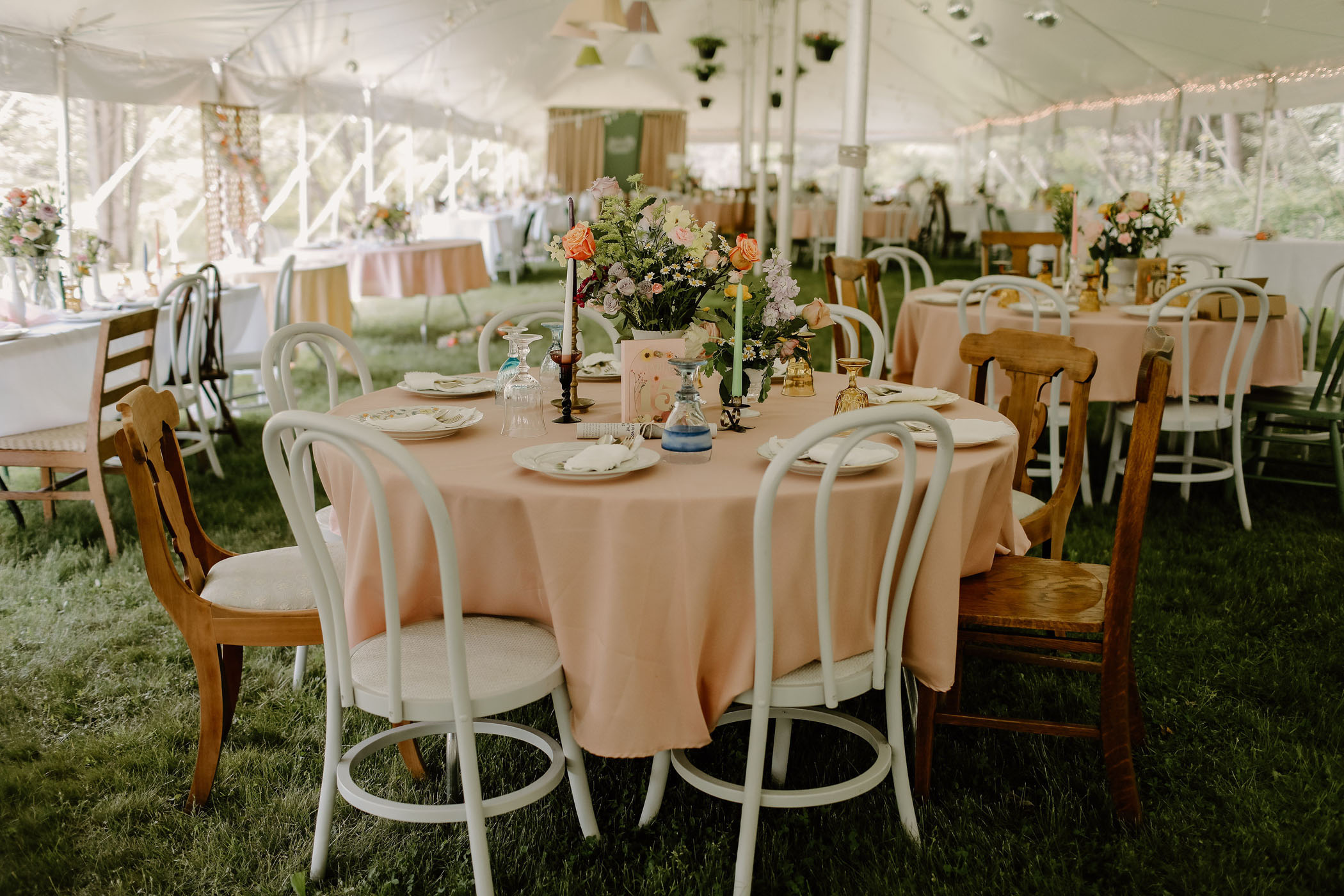 70s Inspired DIY Wedding in Central Pennsylvania Mountain Hideaway