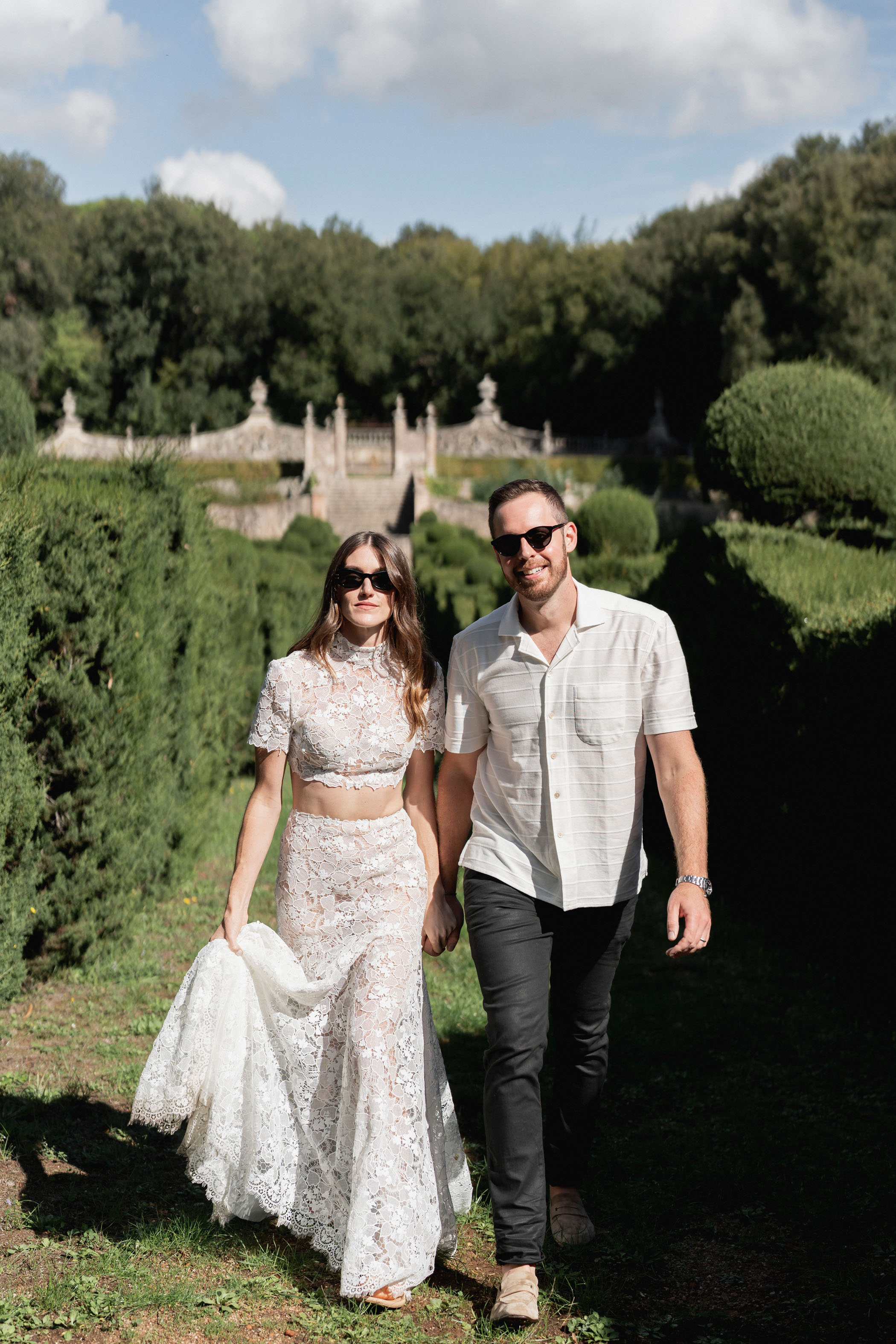 Bridal Designer Justin Warshaws Italian Wedding
