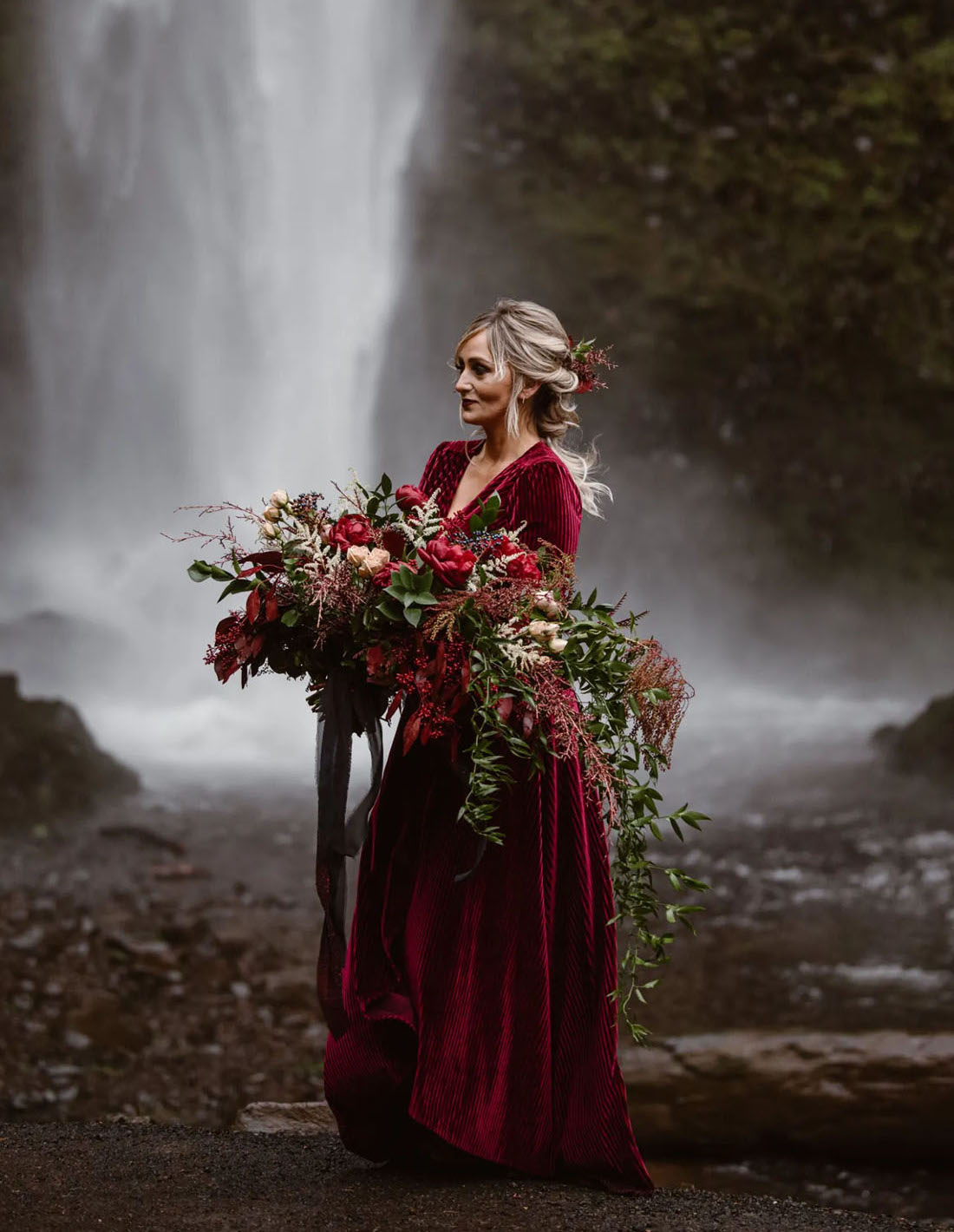 31 Beautiful Red Wedding Dresses We’re Obsessed With