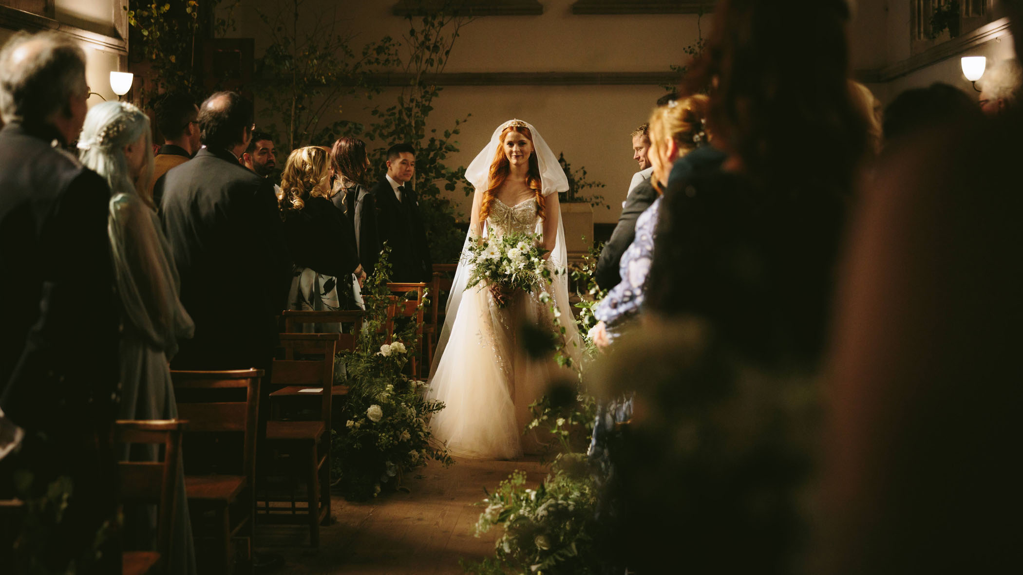 Amber Skye Noyes + Ryan Casarella's Ethereal Vintage wedding