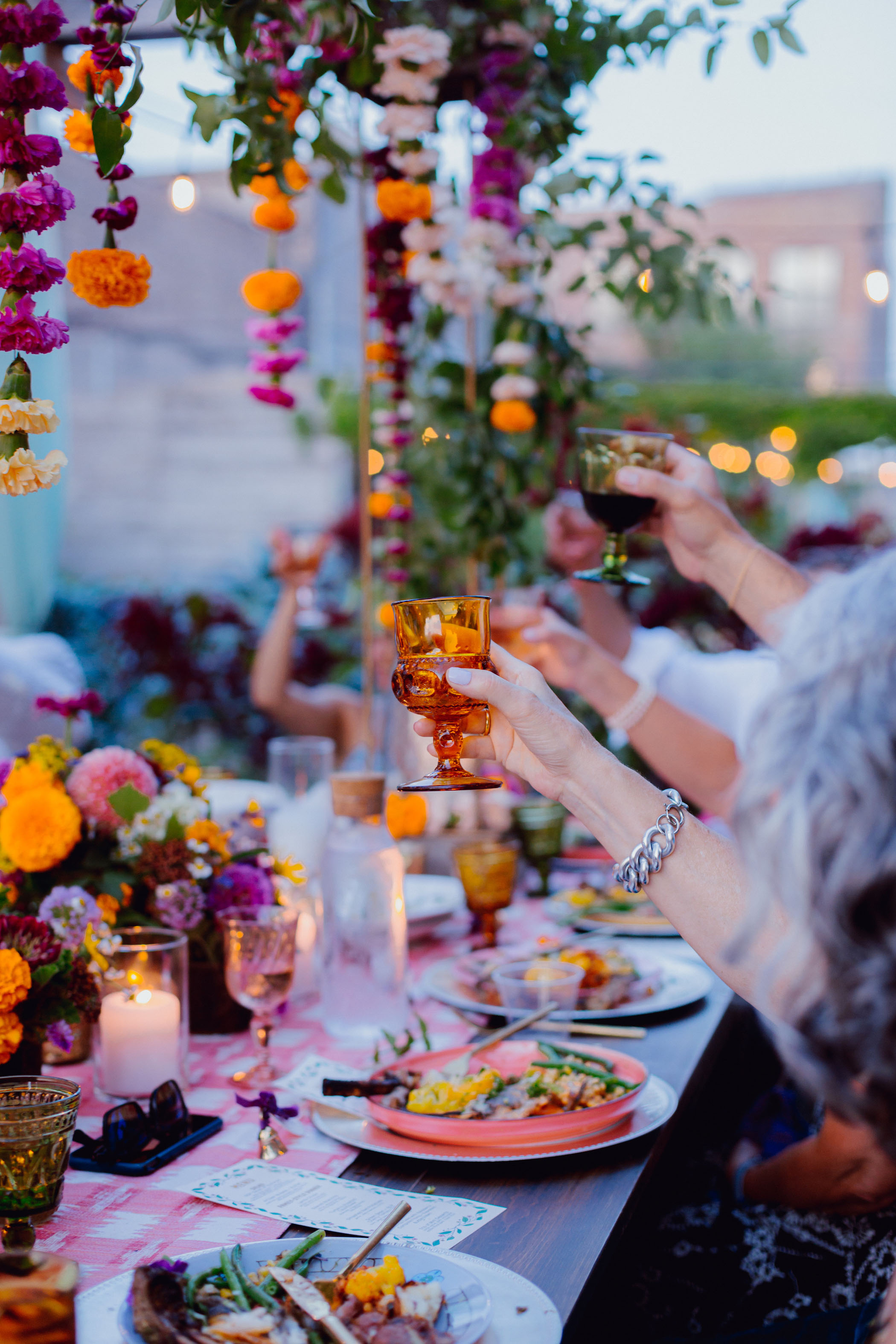 Bold, Flower-Filled Intimate Wedding in Chicago Urban Farm