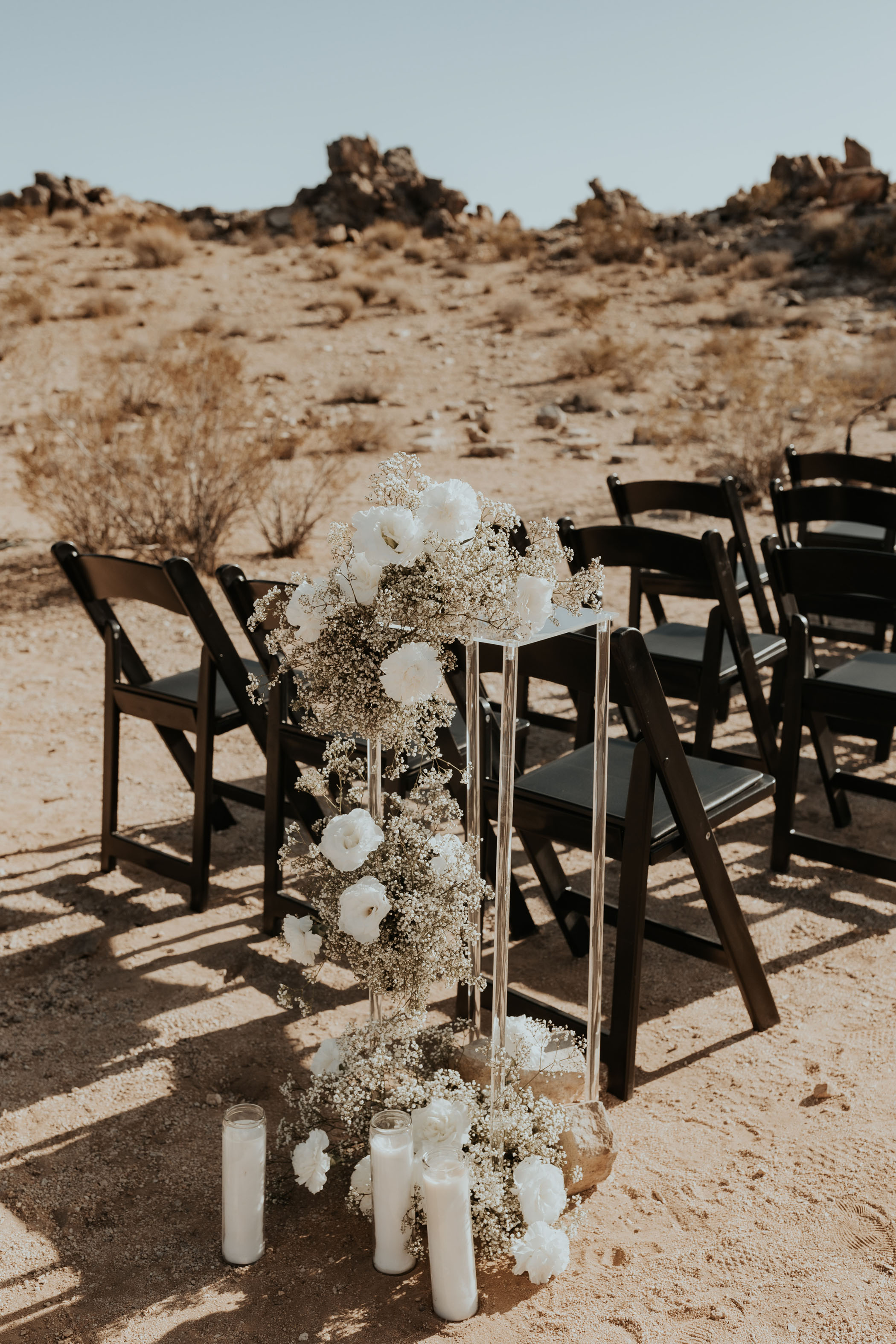 Modern & Intimate Joshua Tree Desert Wedding