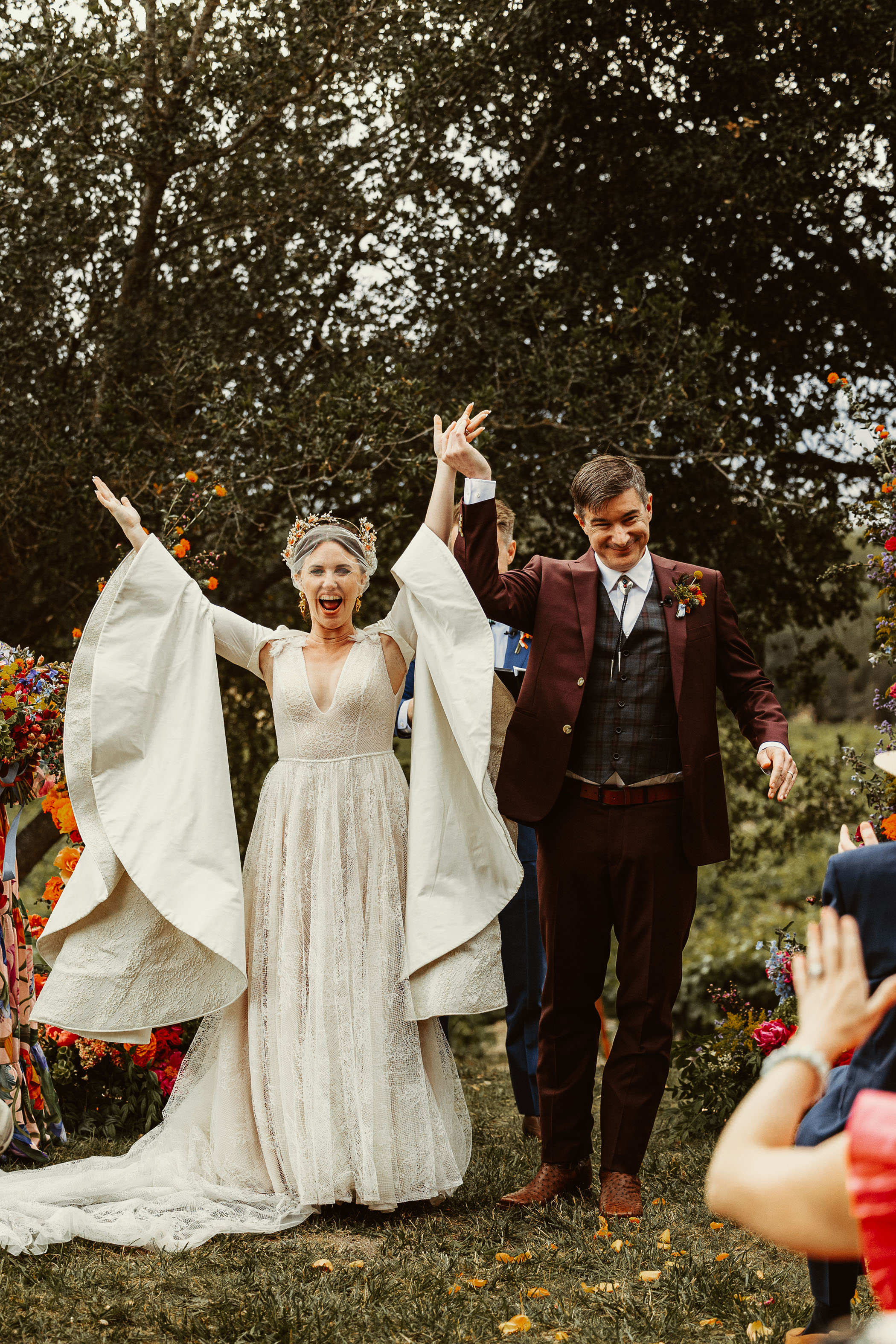 Psychedelic Rodeo Wedding in Sonoma