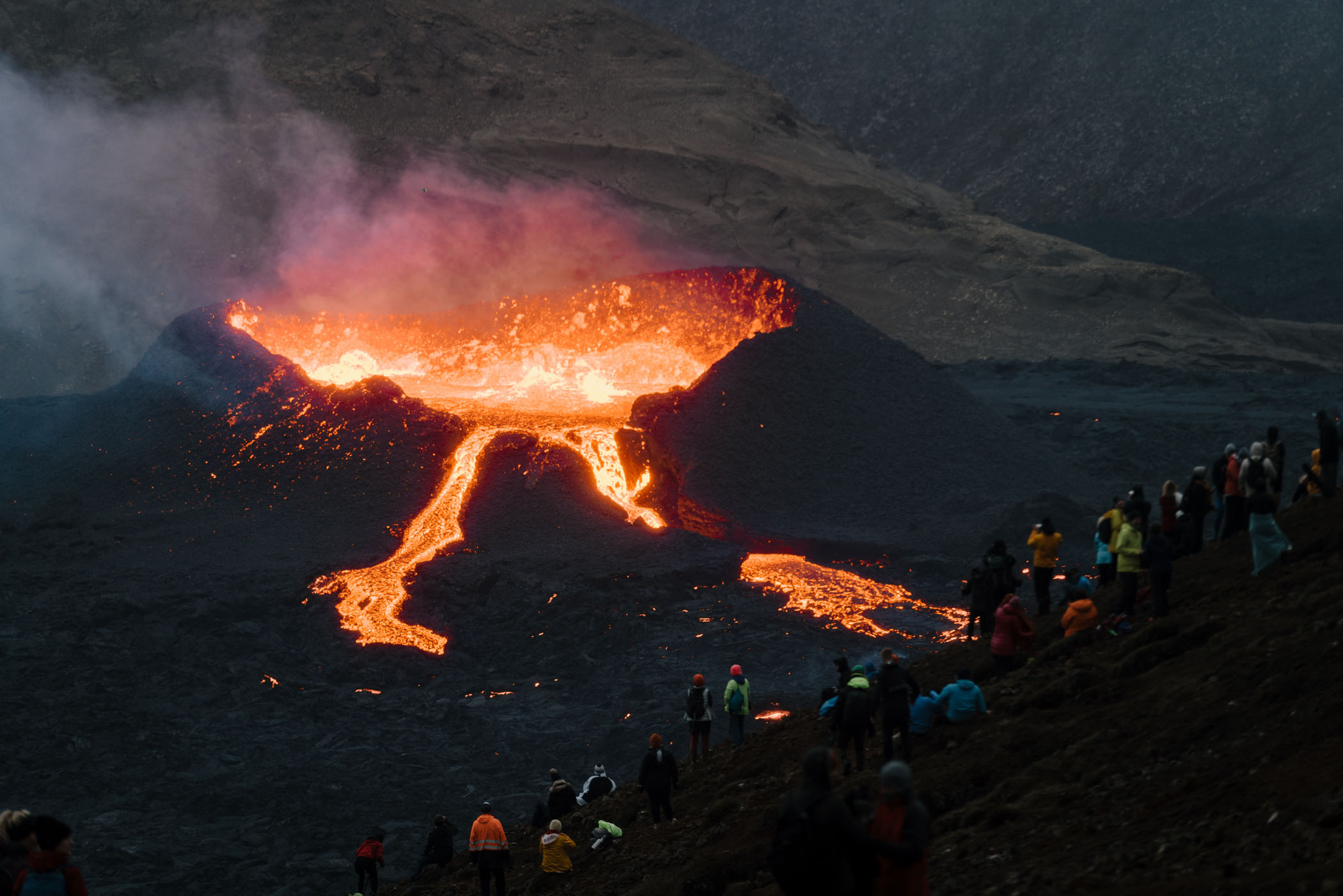 Erupting Volcano Wedding