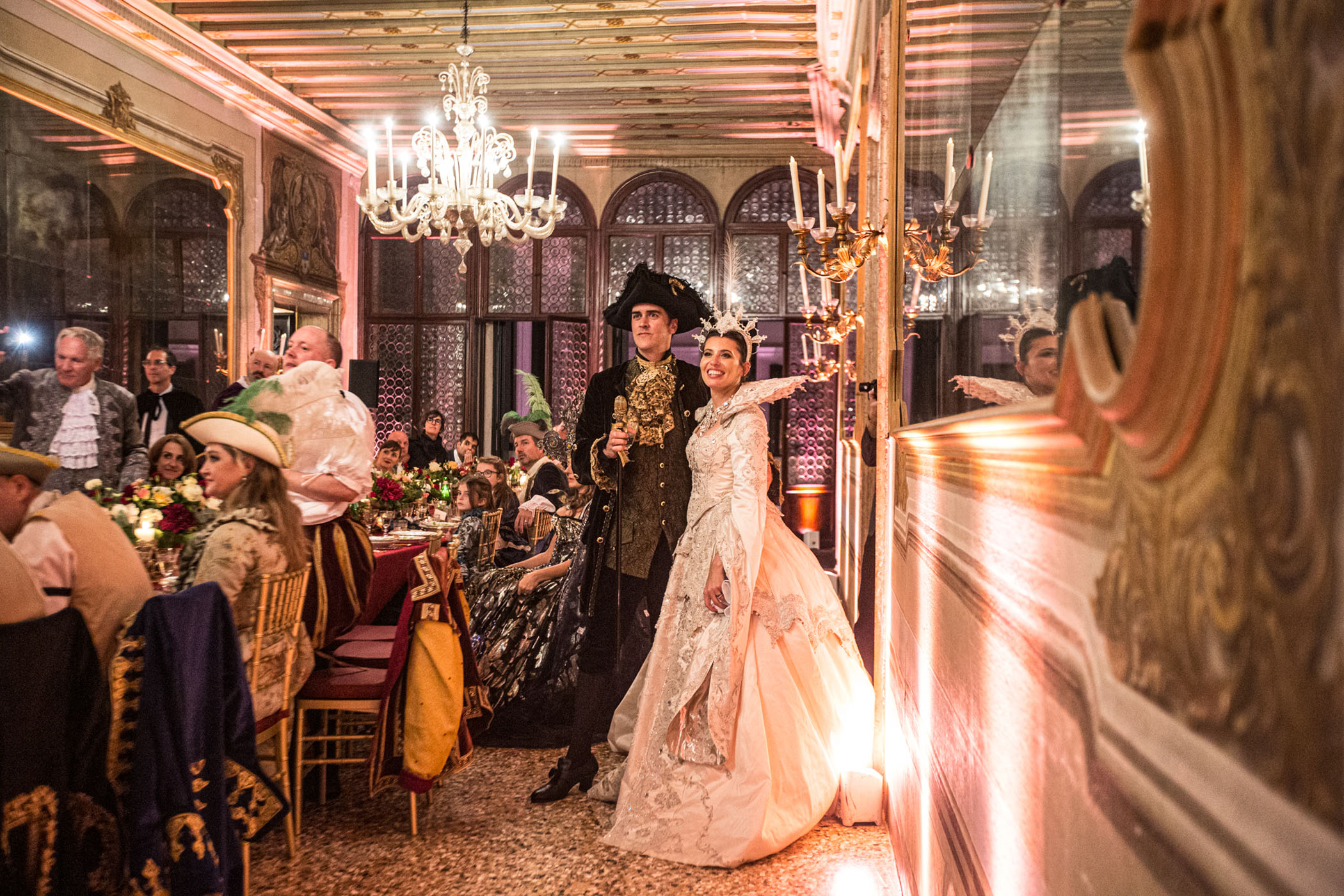 Venetian Carnival Wedding Spectacular