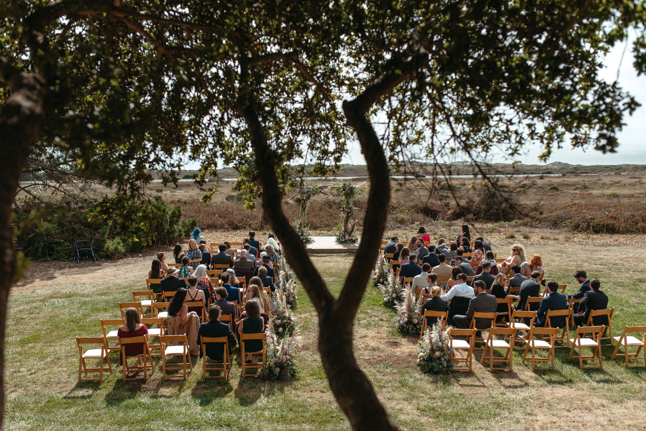 Ocean lovers wedding on the Northern California Coast