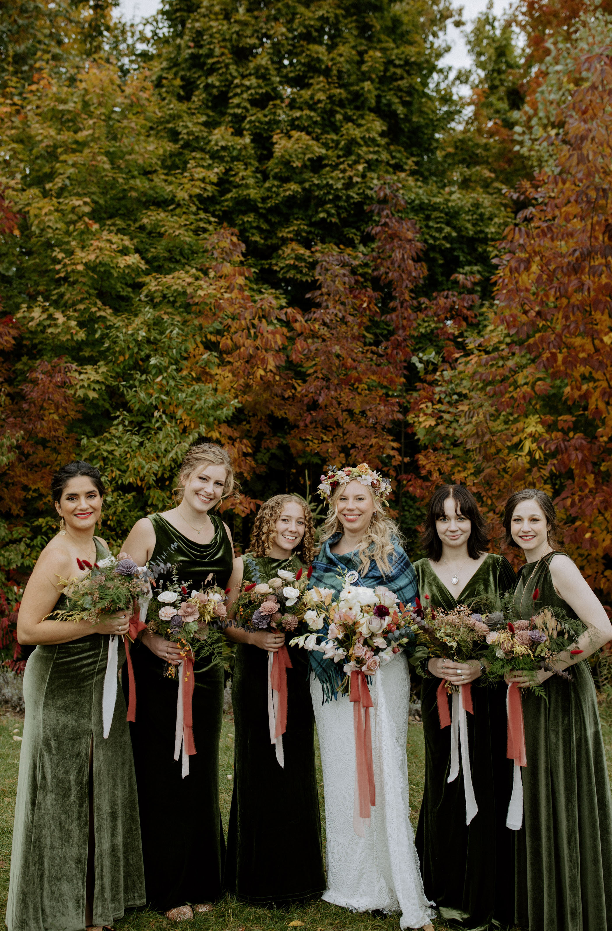 Fall Vineyard Wedding in Northern Michigan