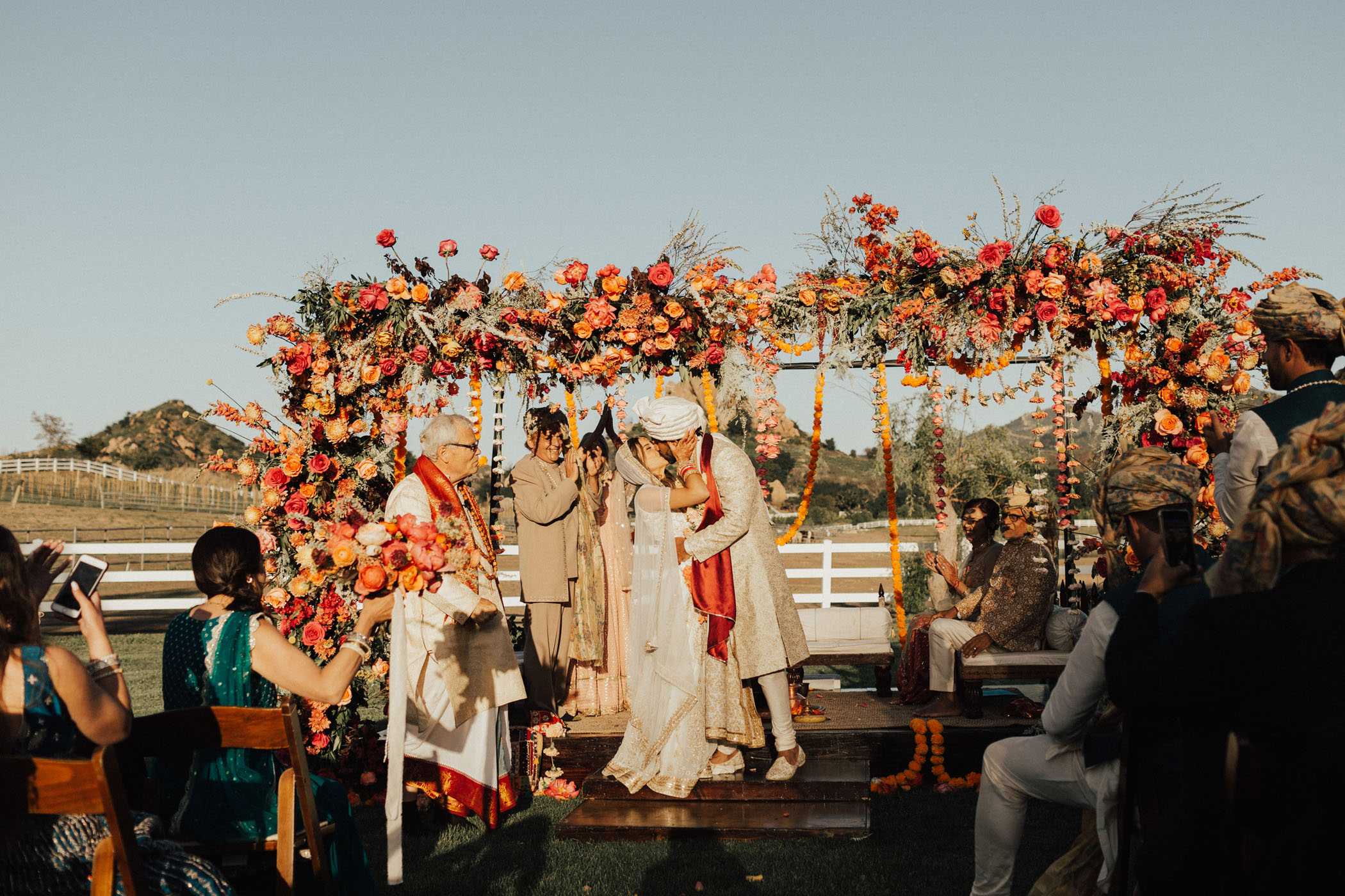 Vibrant Three Day Wedding at Saddlerock Ranch