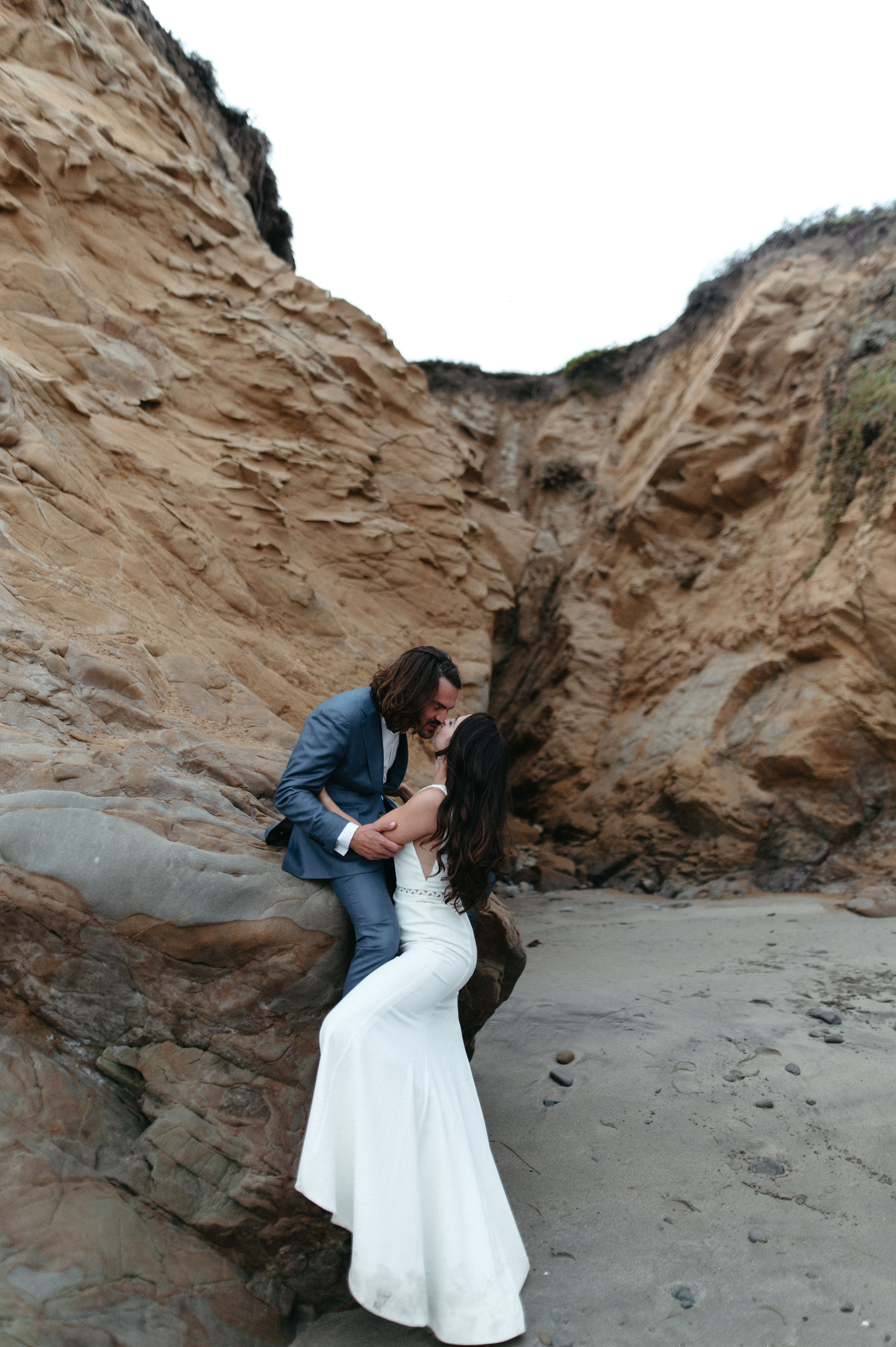 Ocean lovers wedding on the Northern California Coast