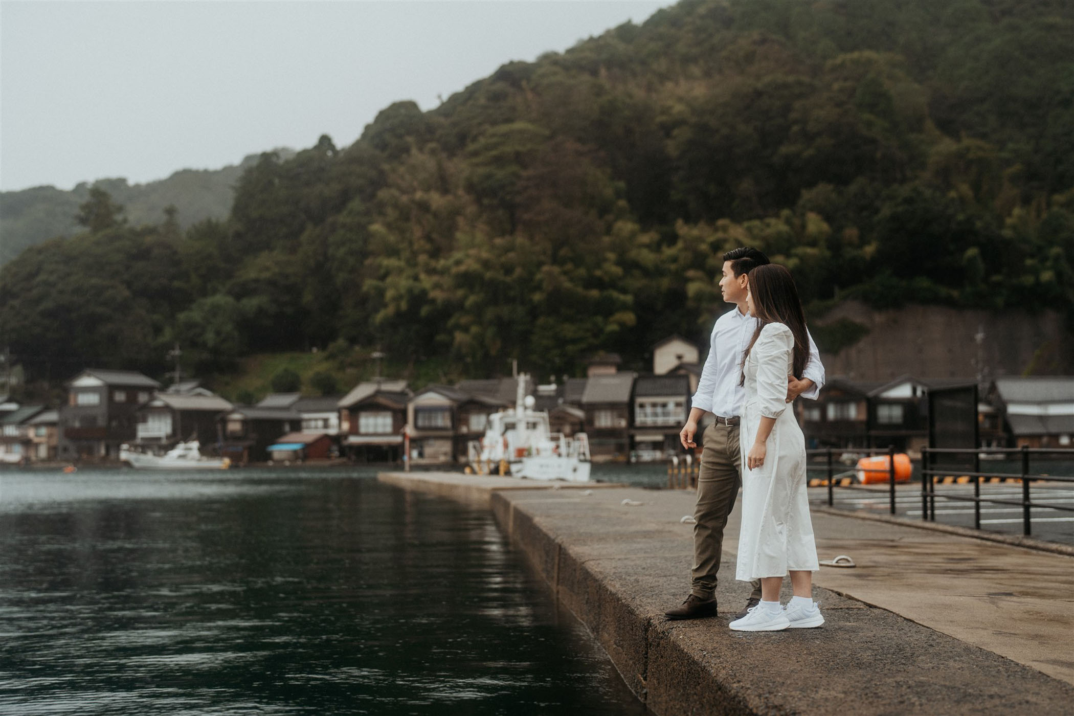 Destination Elopement in Japan with Multiple Outfits