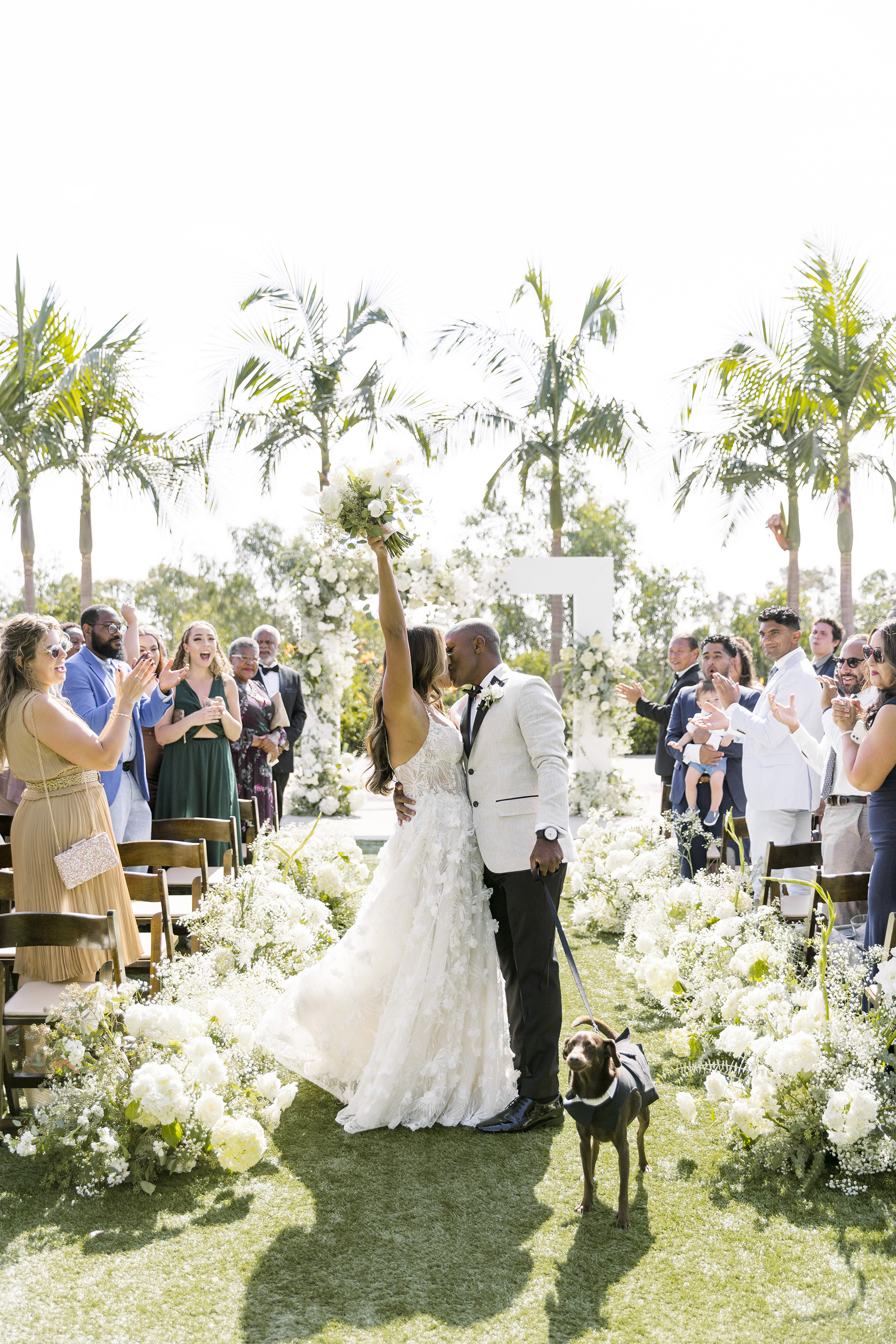 park hyatt resort and spa wedding outdoor ceremony