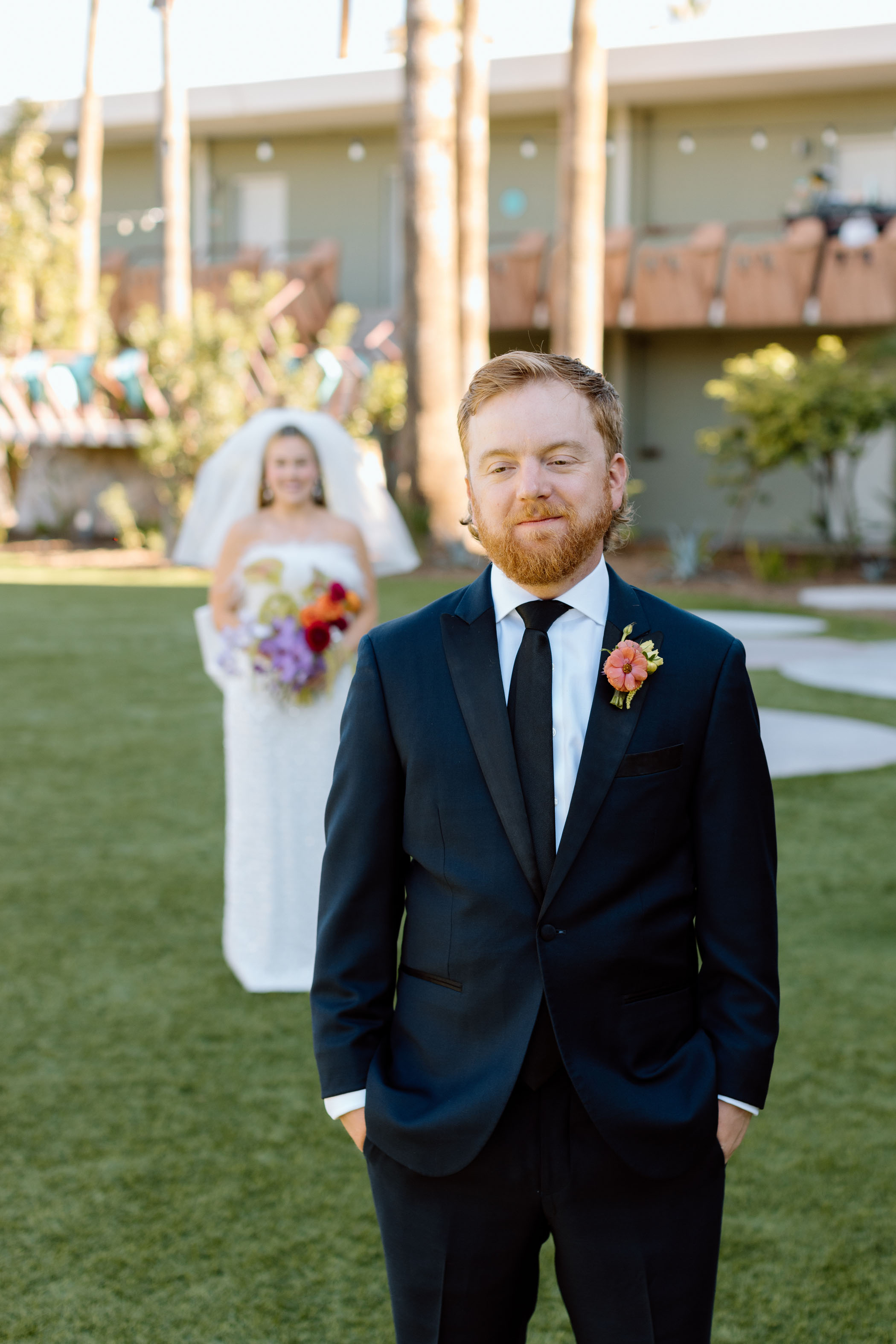 The Swingin 60s Were Alive   Well at This Romantic Retro Wedding in