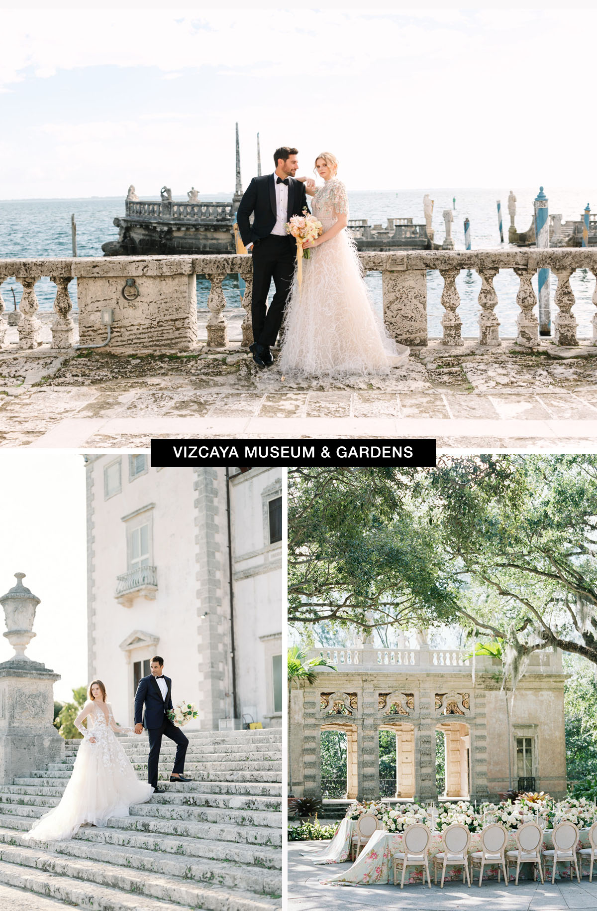 Vizcaya Museum & Gardens for a Unique Wedding Venue