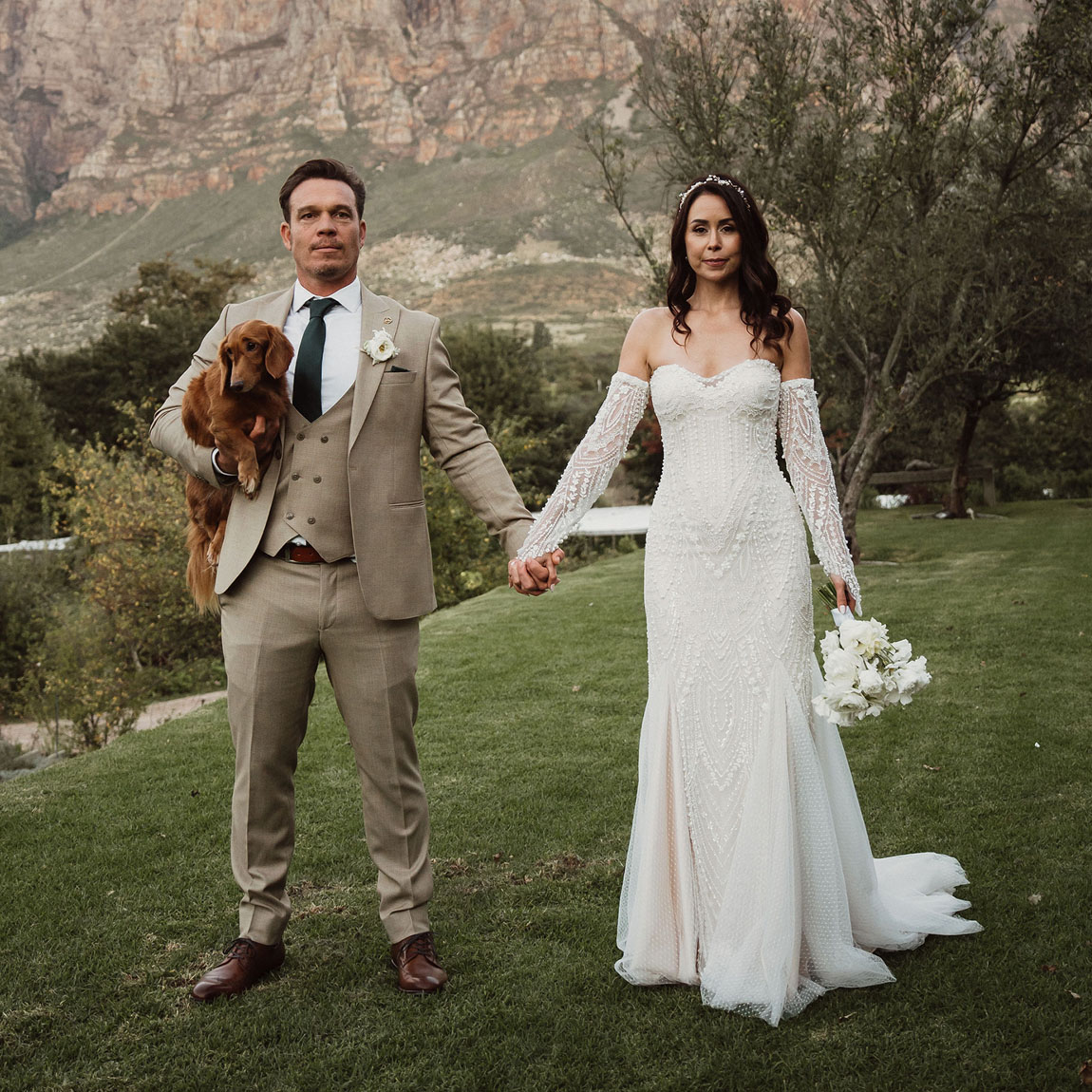 When a Bridal Designer Becomes the Bride: Catherine Deane's