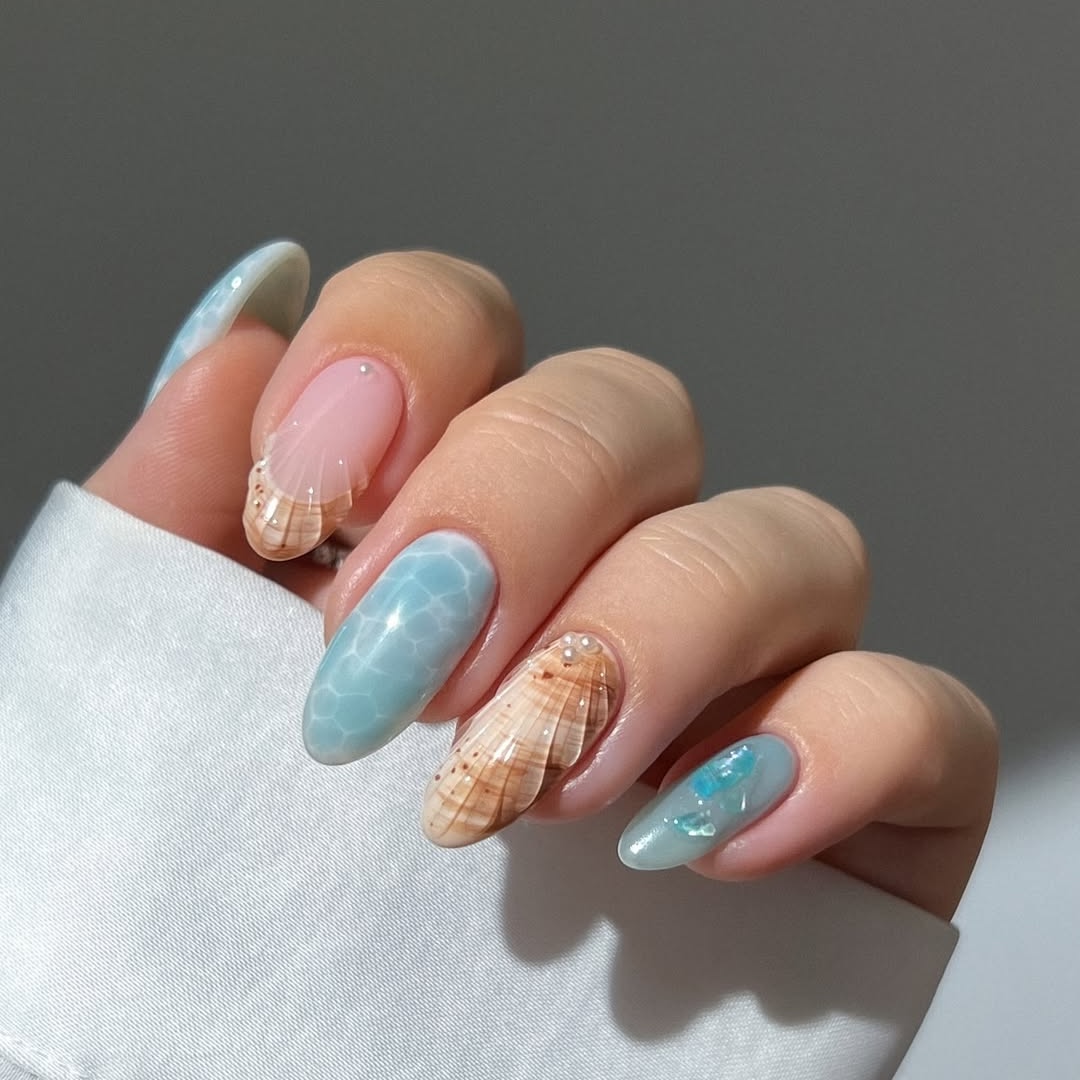 Nail Designs for 2025: Beach Vibe Made Real