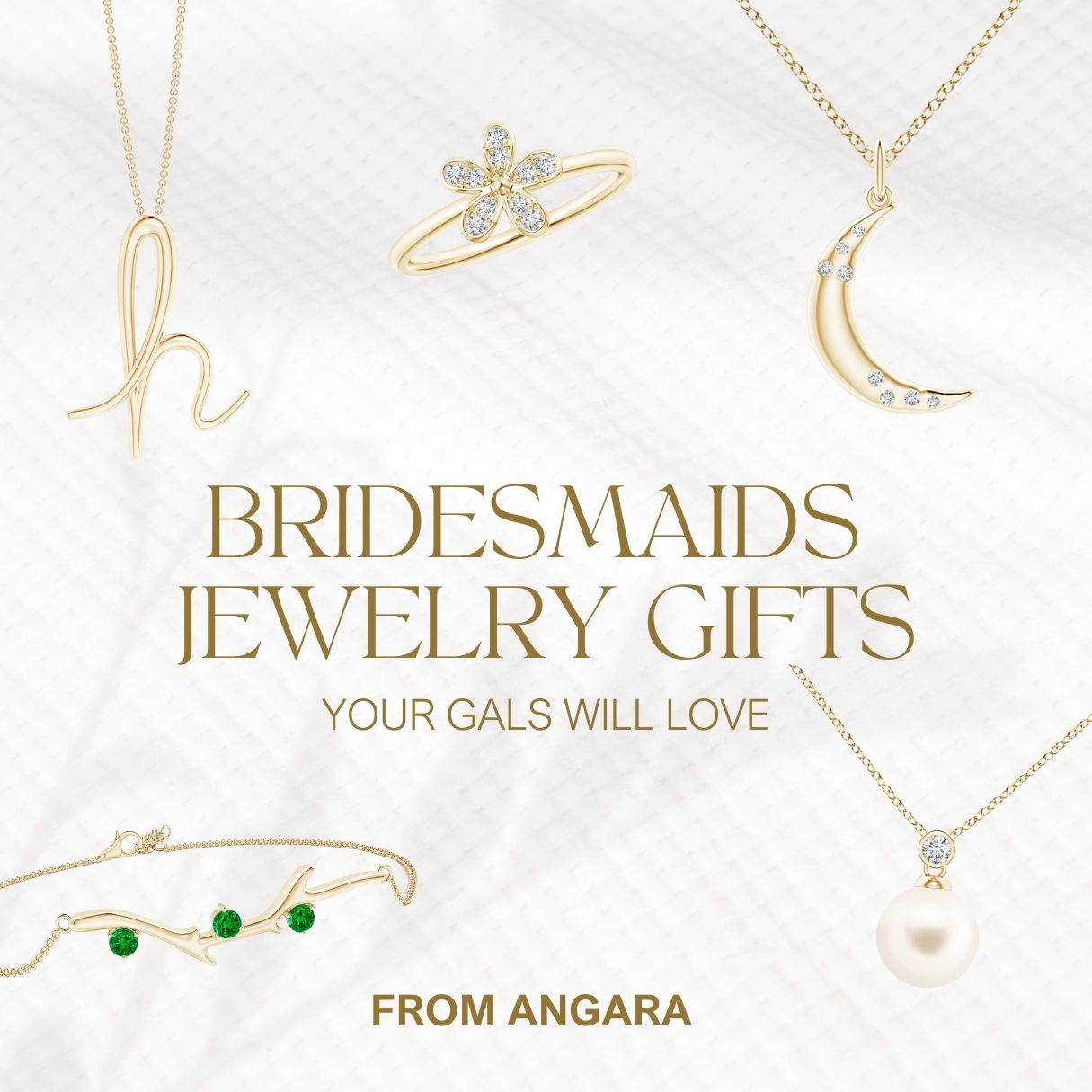 bridesmaids jewelry gifts from angara