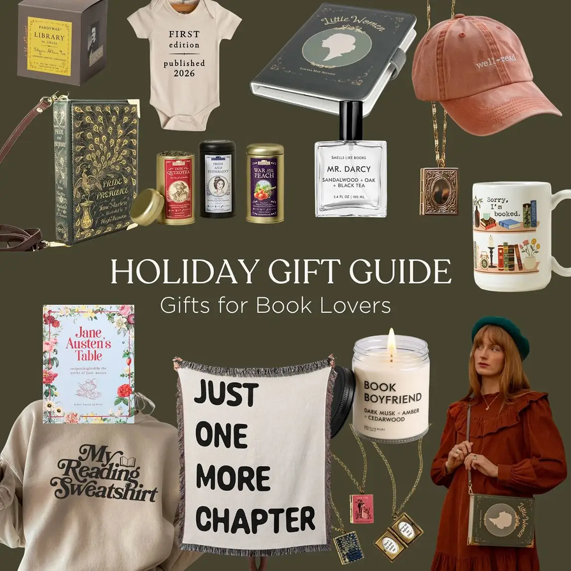holiday gift guide book lover ideas