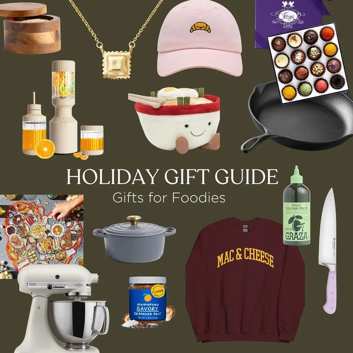 holiday gift guide foodies