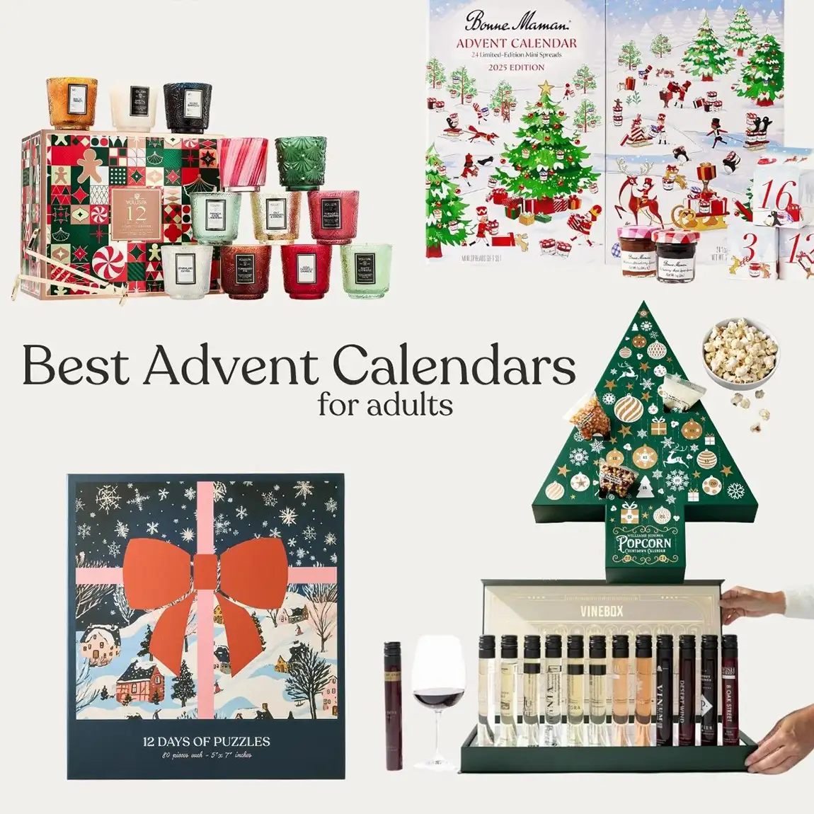 best advent calendars for adults 2025