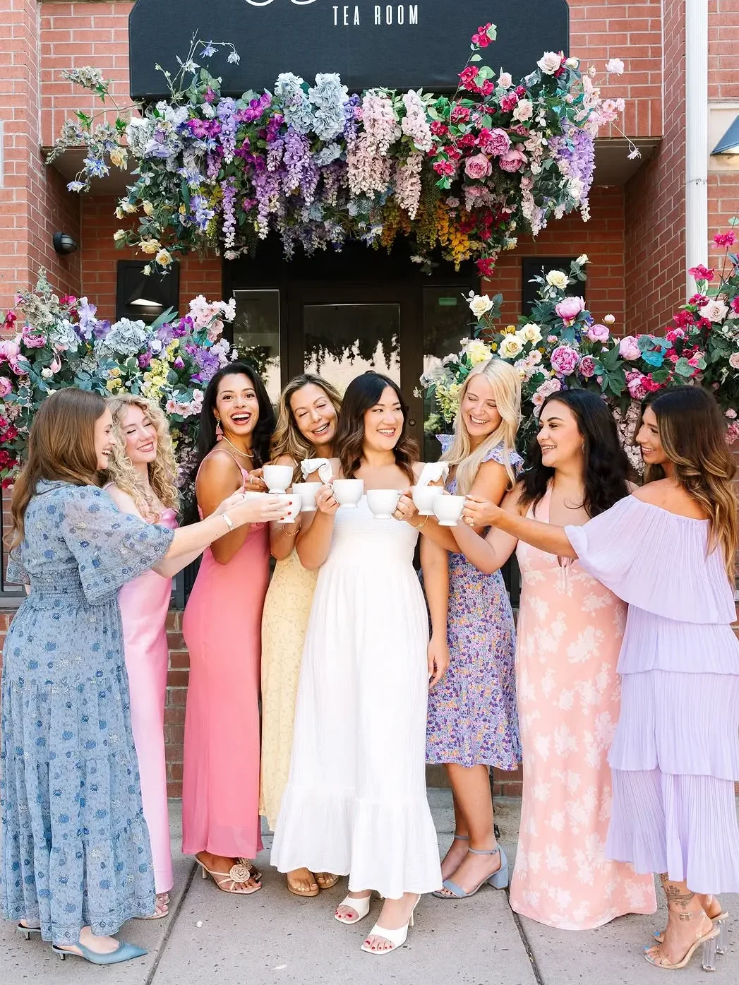 bridal shower ideas with a vintage high tea theme